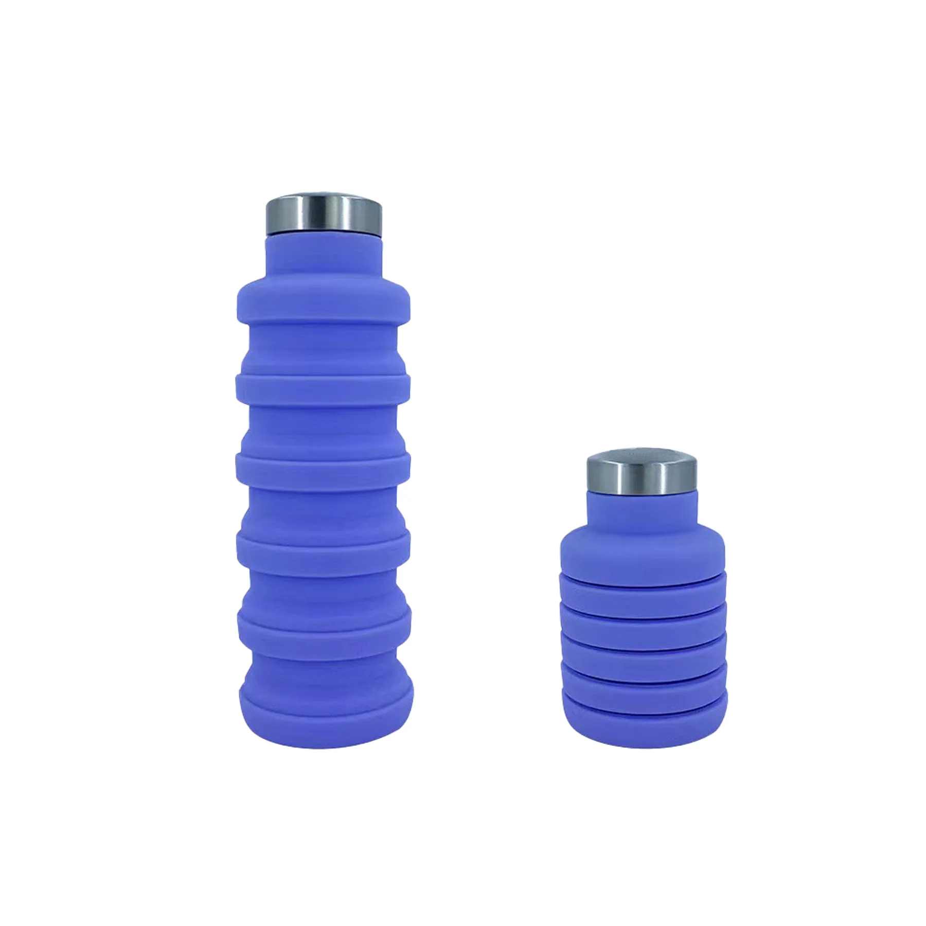 16Oz. Collapsible Silicone Water Bottles
