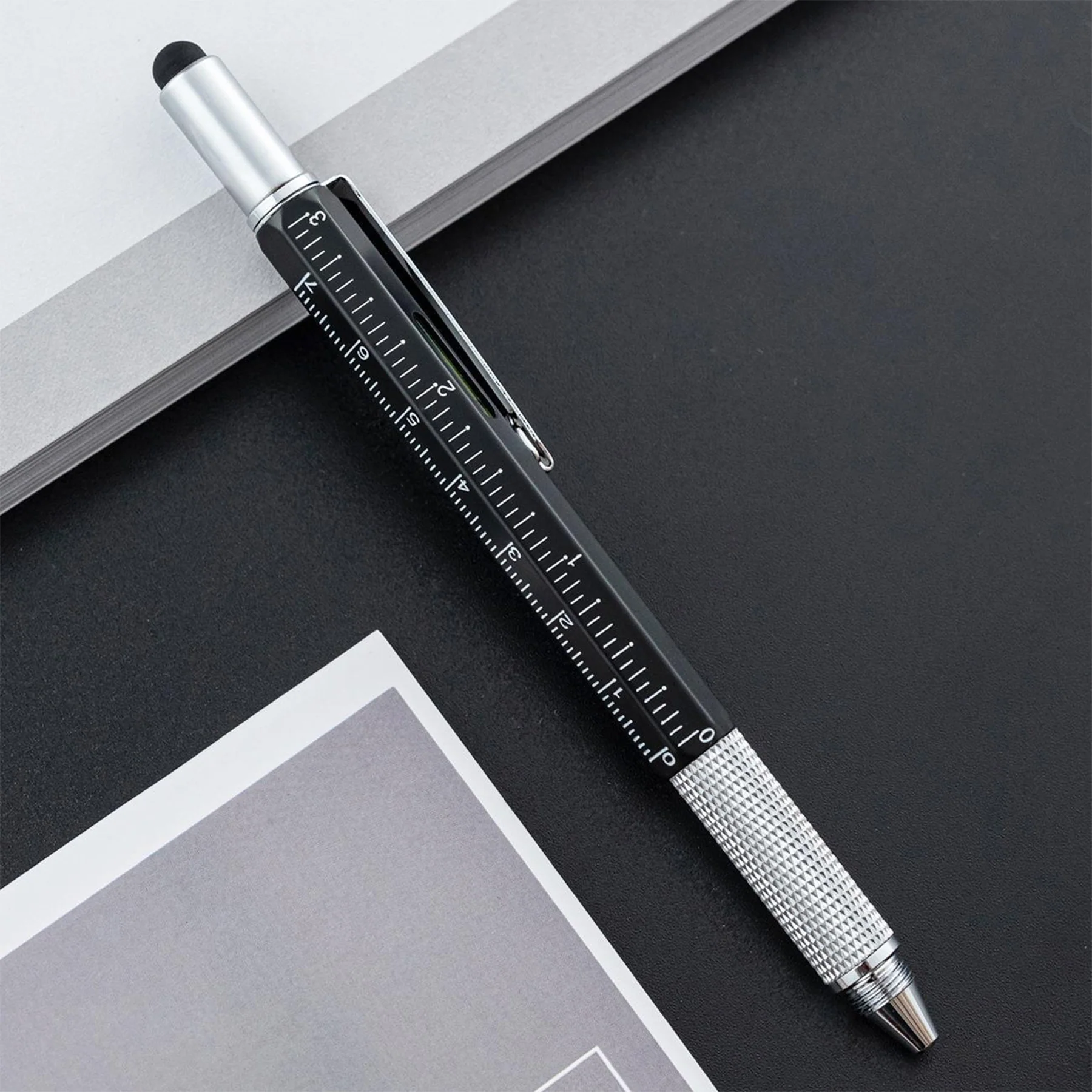 6 In 1 Multi Function Tool Ballpoint Pen