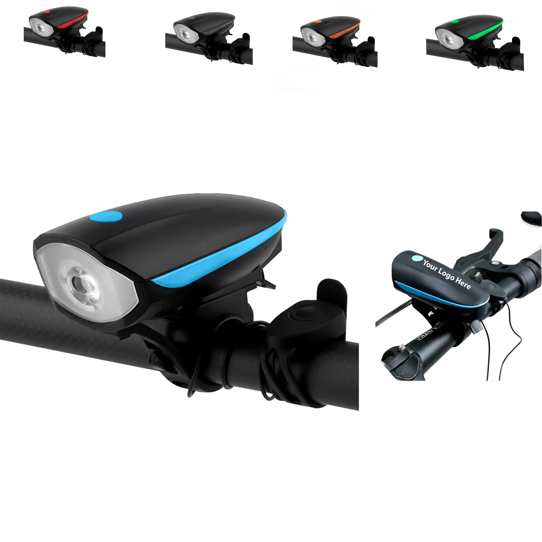 Bike Headlight with Horn