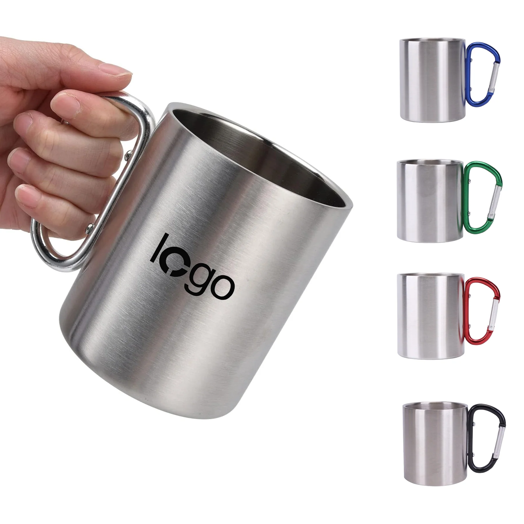 Carabiner Hook Camping Mug