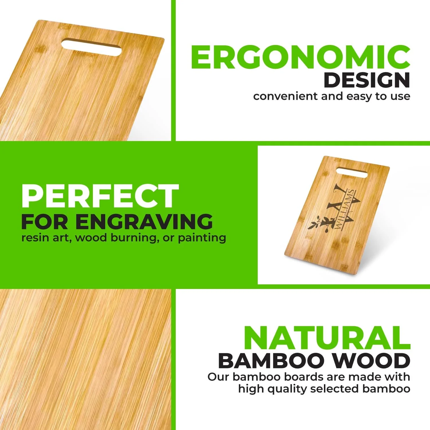 Organic Bamboo Cutting Board