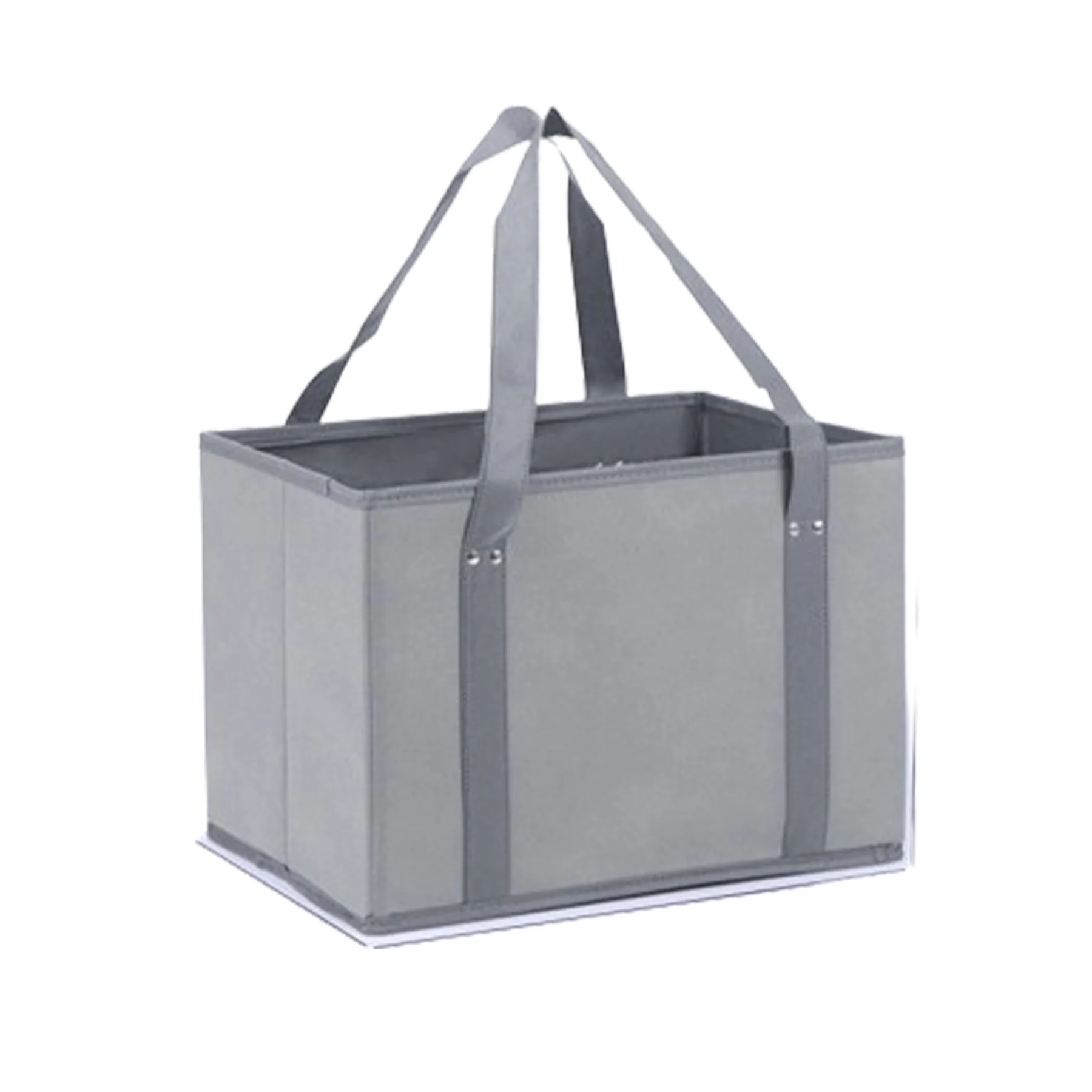 Foldable & Reusable Non-Woven Shopping Bag For Car Use