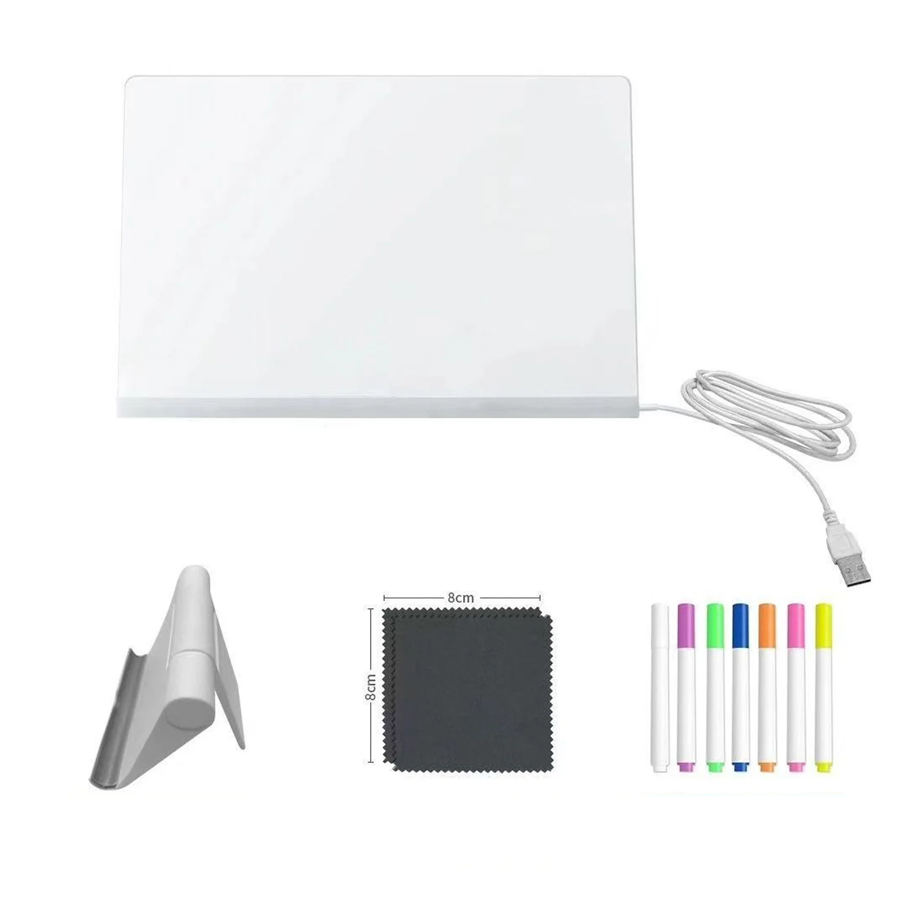 Acrylic Dry Erase Board With Light