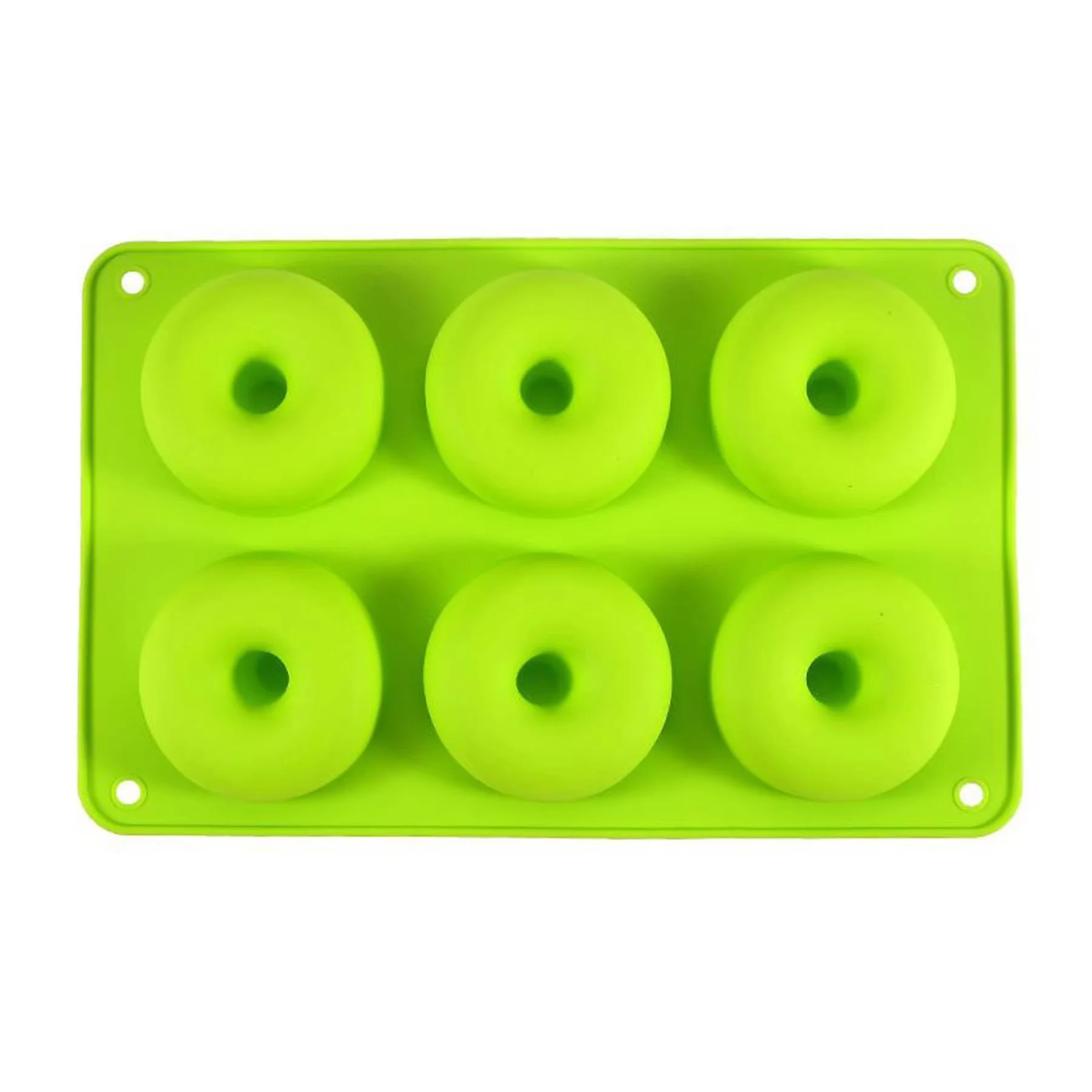 Food-Grade Silicone Donut Mold (6-Cavity)