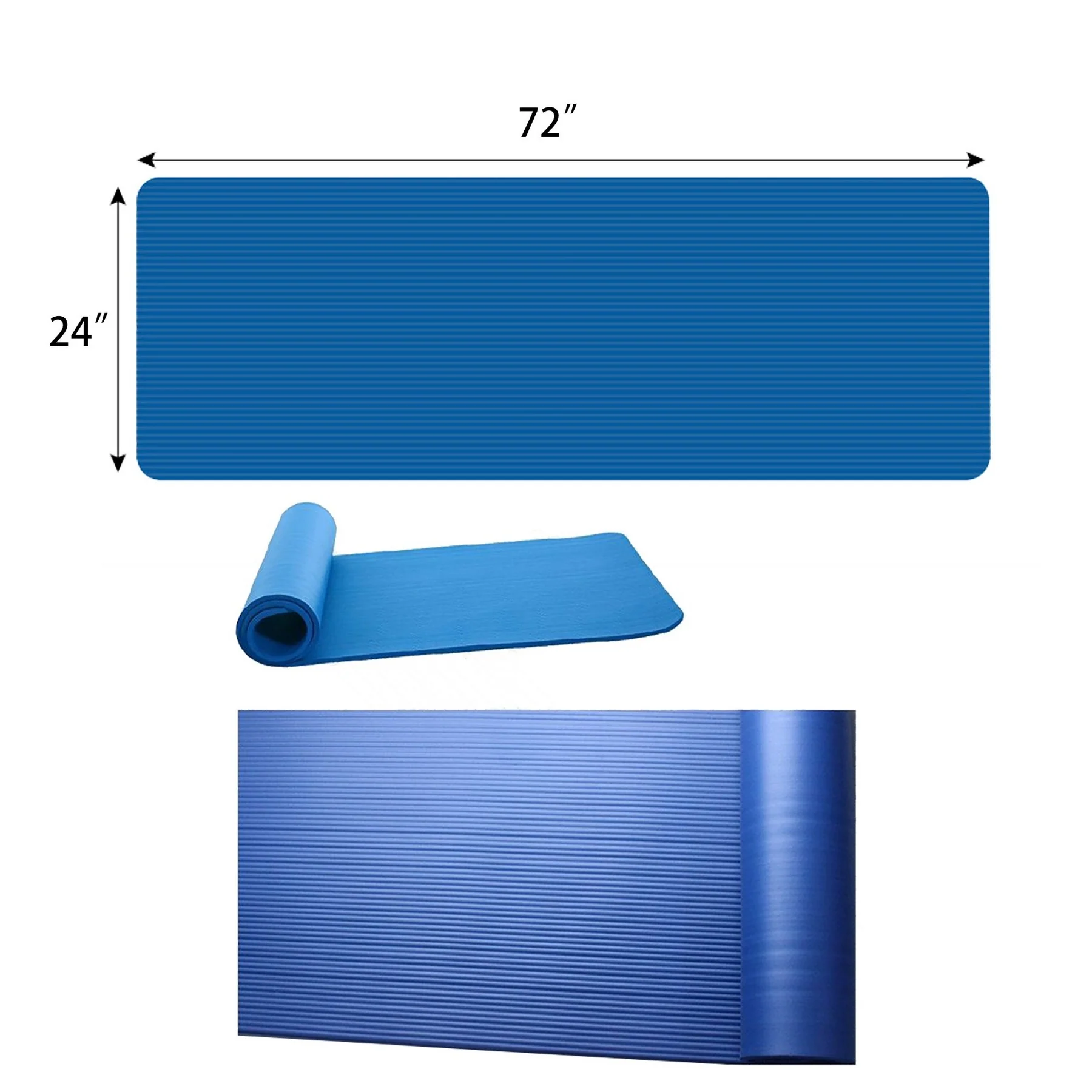Nbr Exercise Mat With Carry Strap