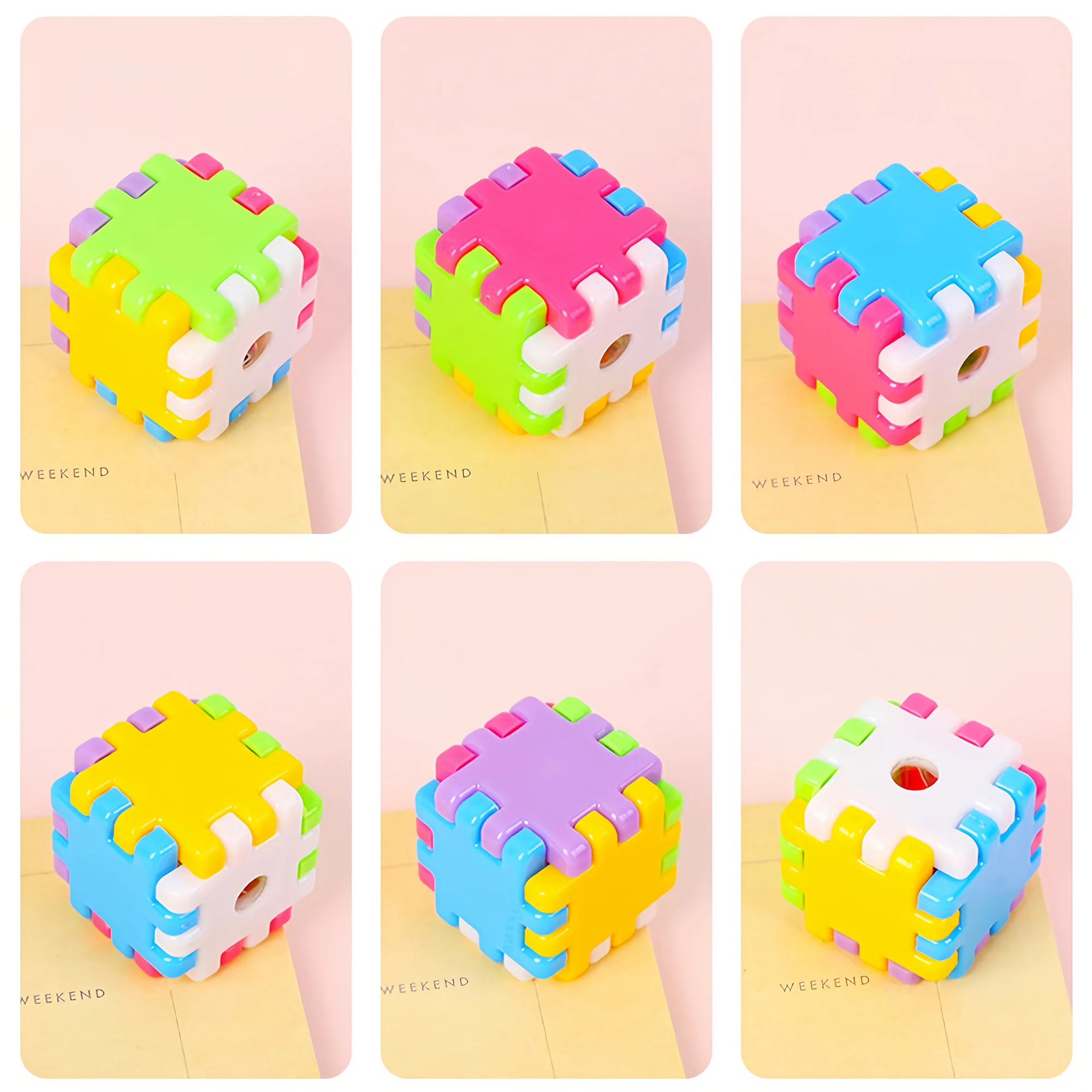 Cube Puzzle Pencil Sharpener