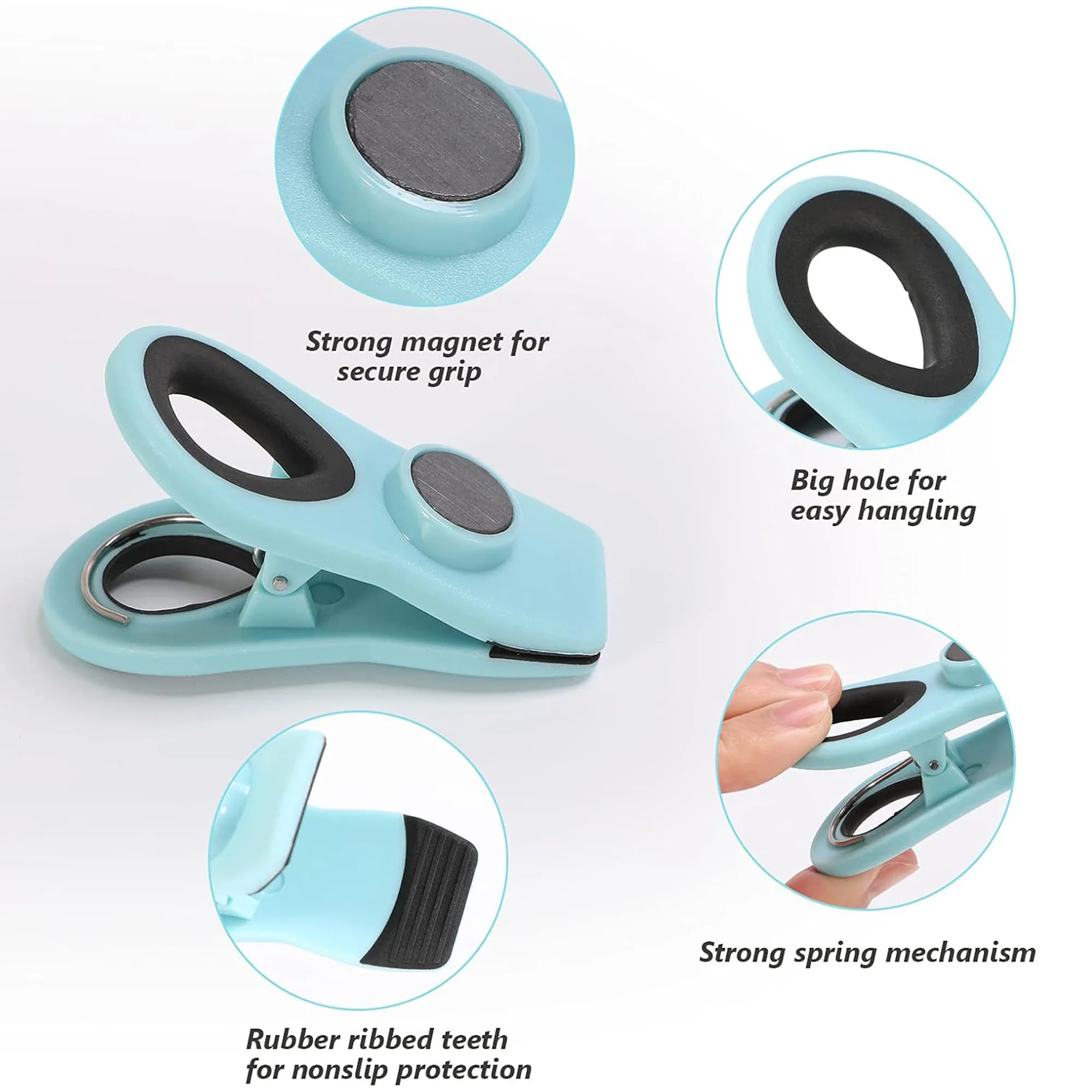 Potato Chips Refrigerator Magnet Sealing Clip