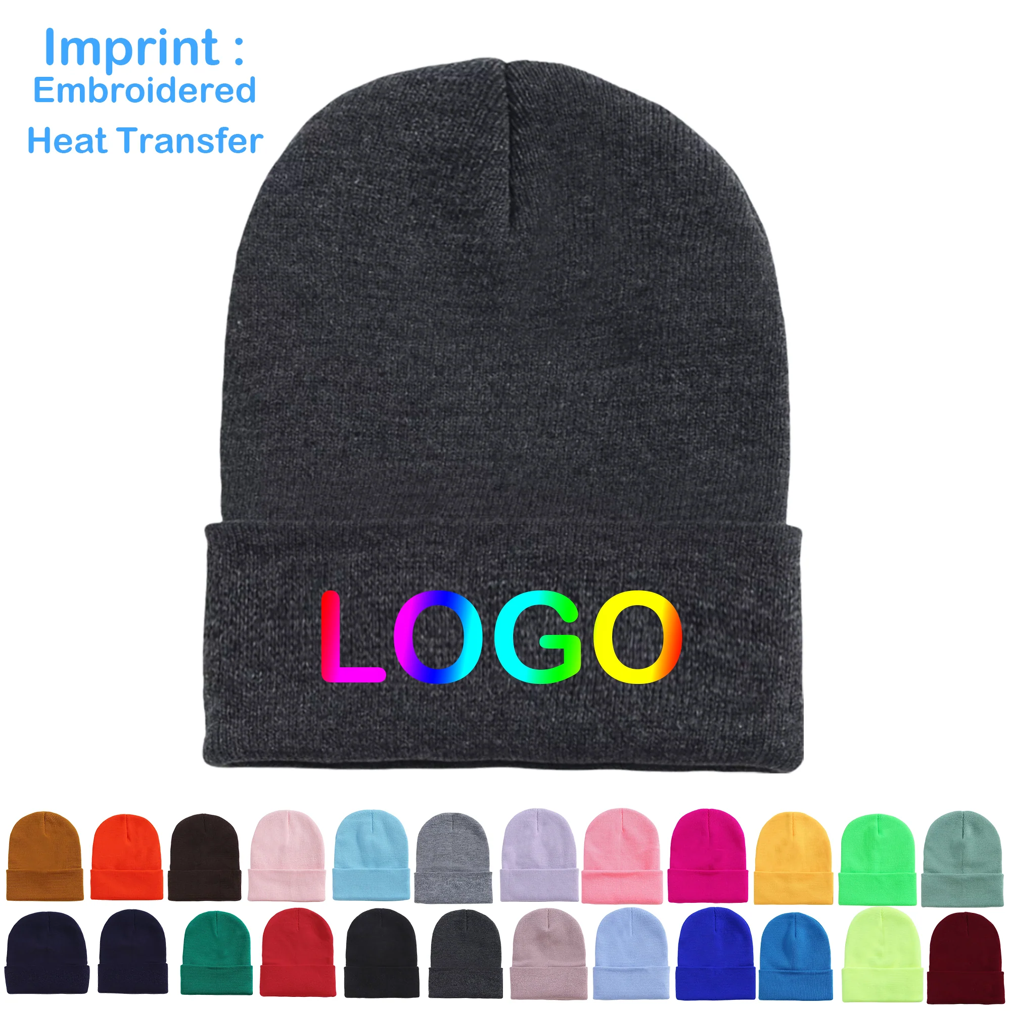 Roll Up Cuff Knit Beanie