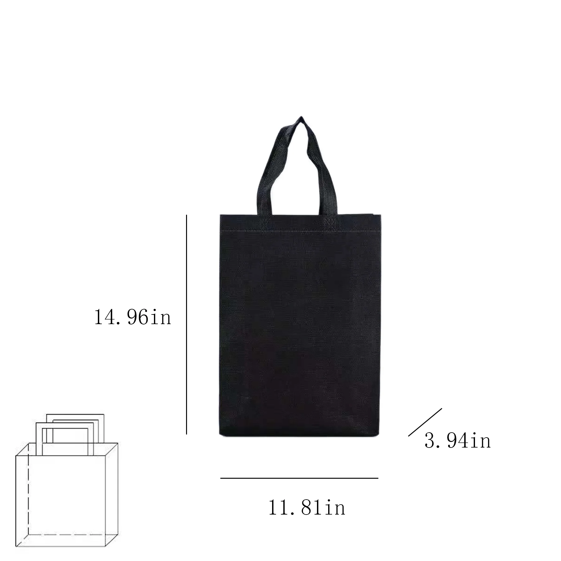 Reusable Non‑Woven Tote Gift Bags