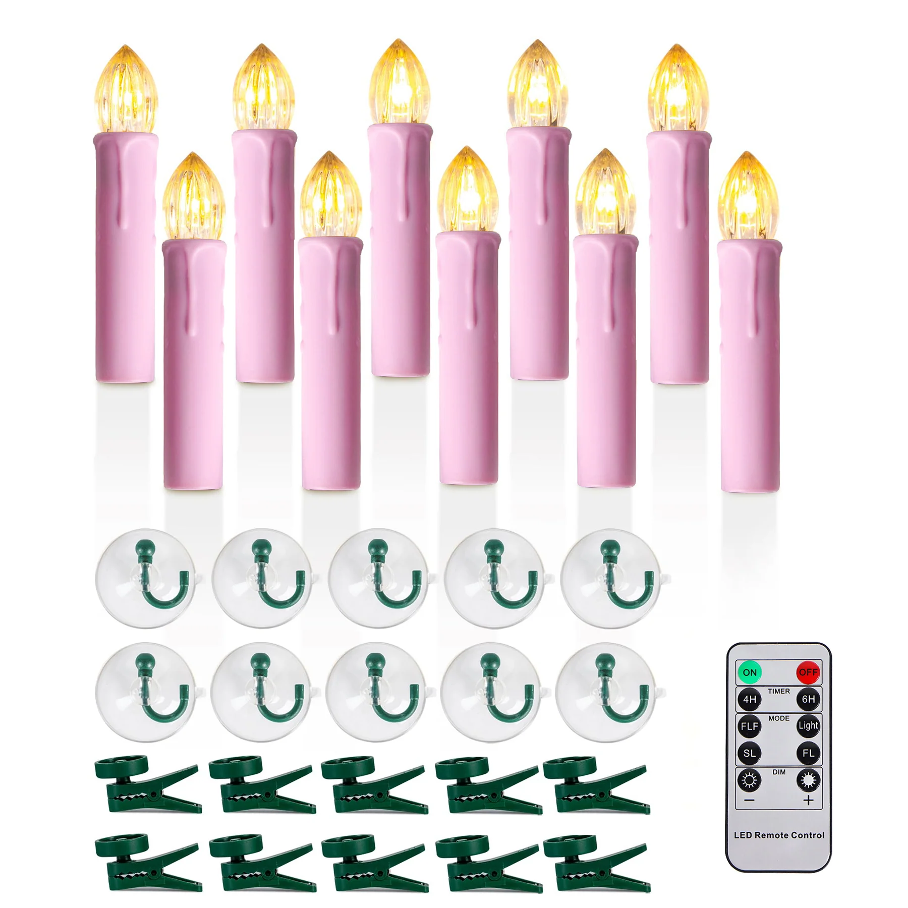 Flickering Candles for Christmas Tree