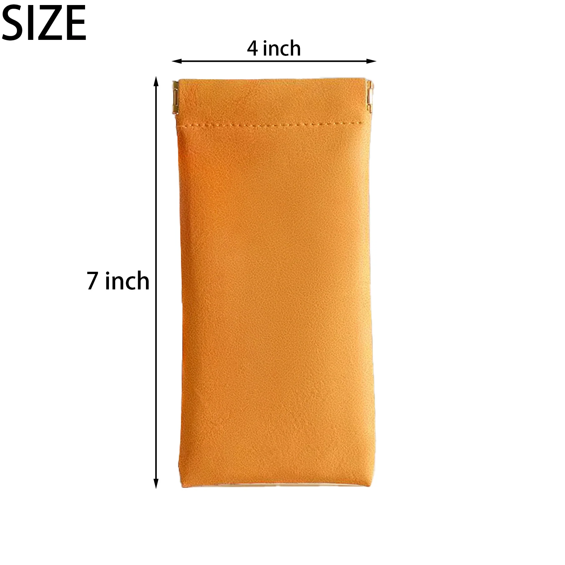 Portable Leather Sunglass Pouch