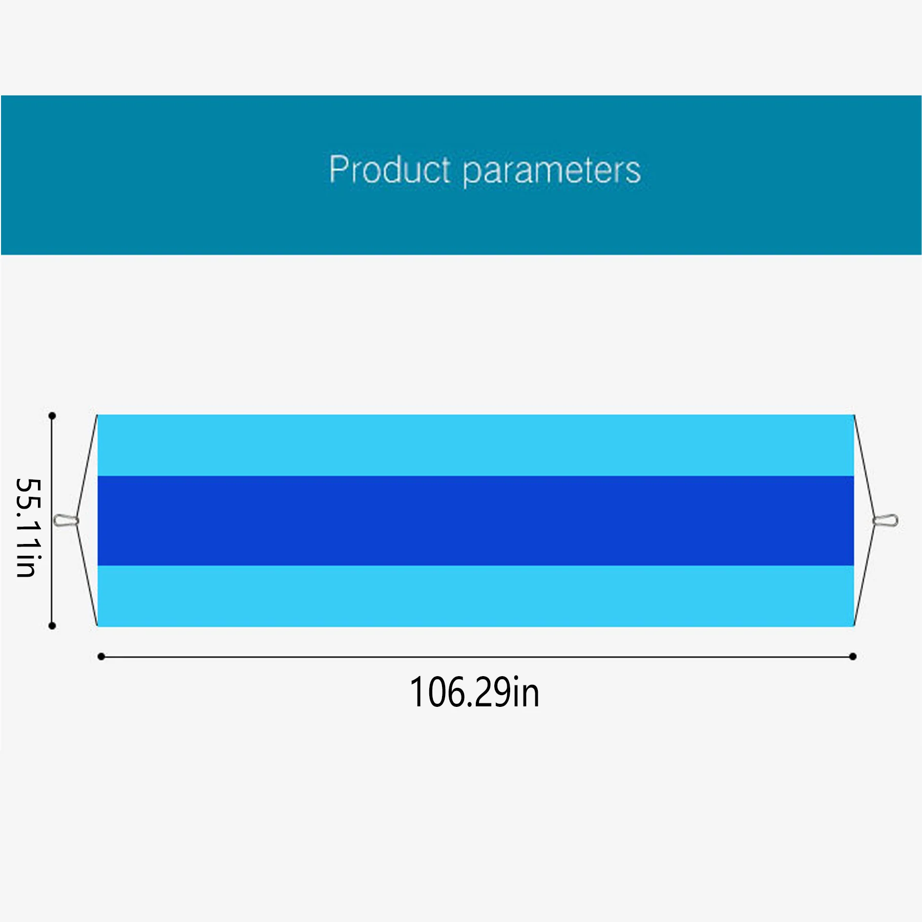 Outdoor Camping Hammock for 1-2 Person, Nylon Fabric