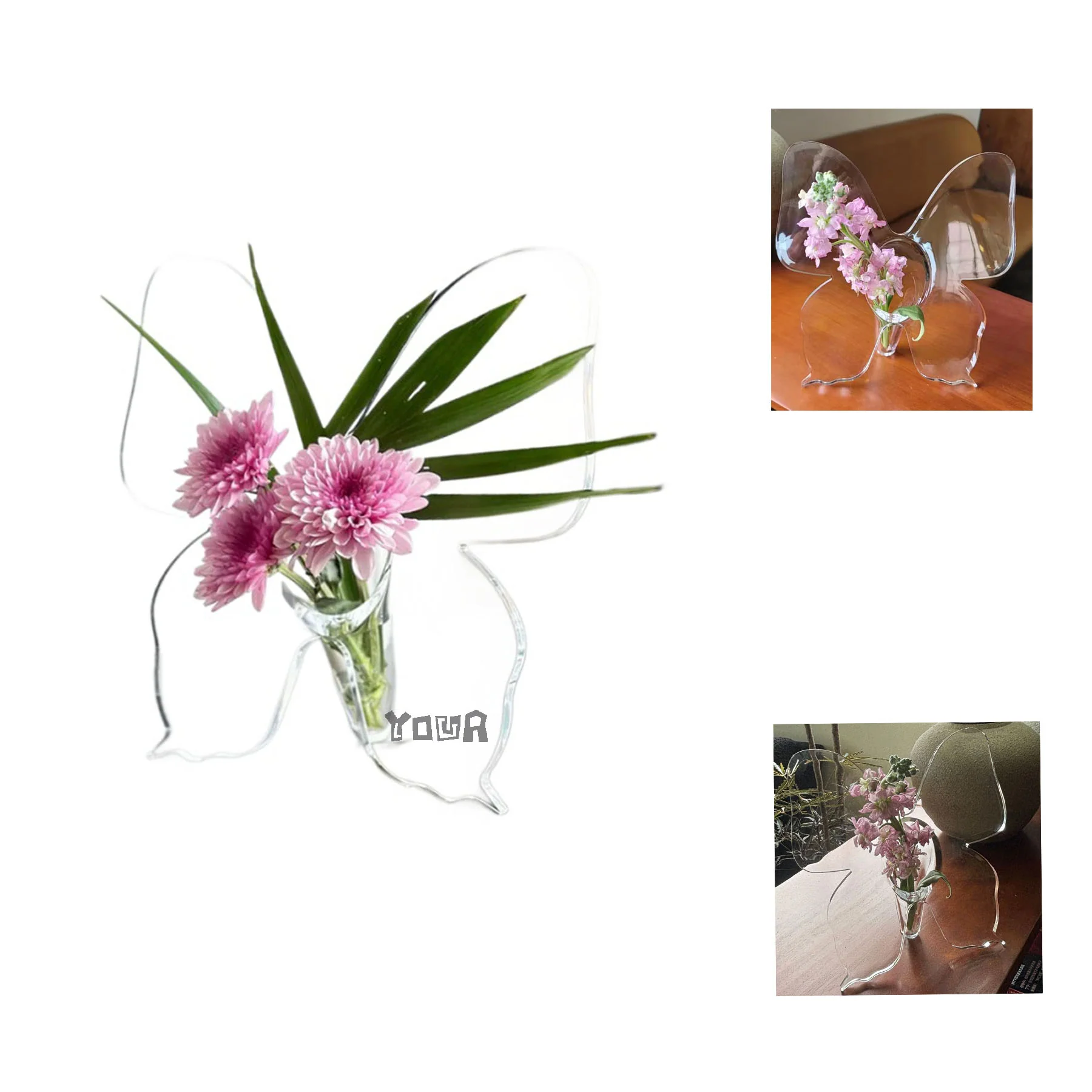 Butterfly Photo Frame Vase Hydroponics