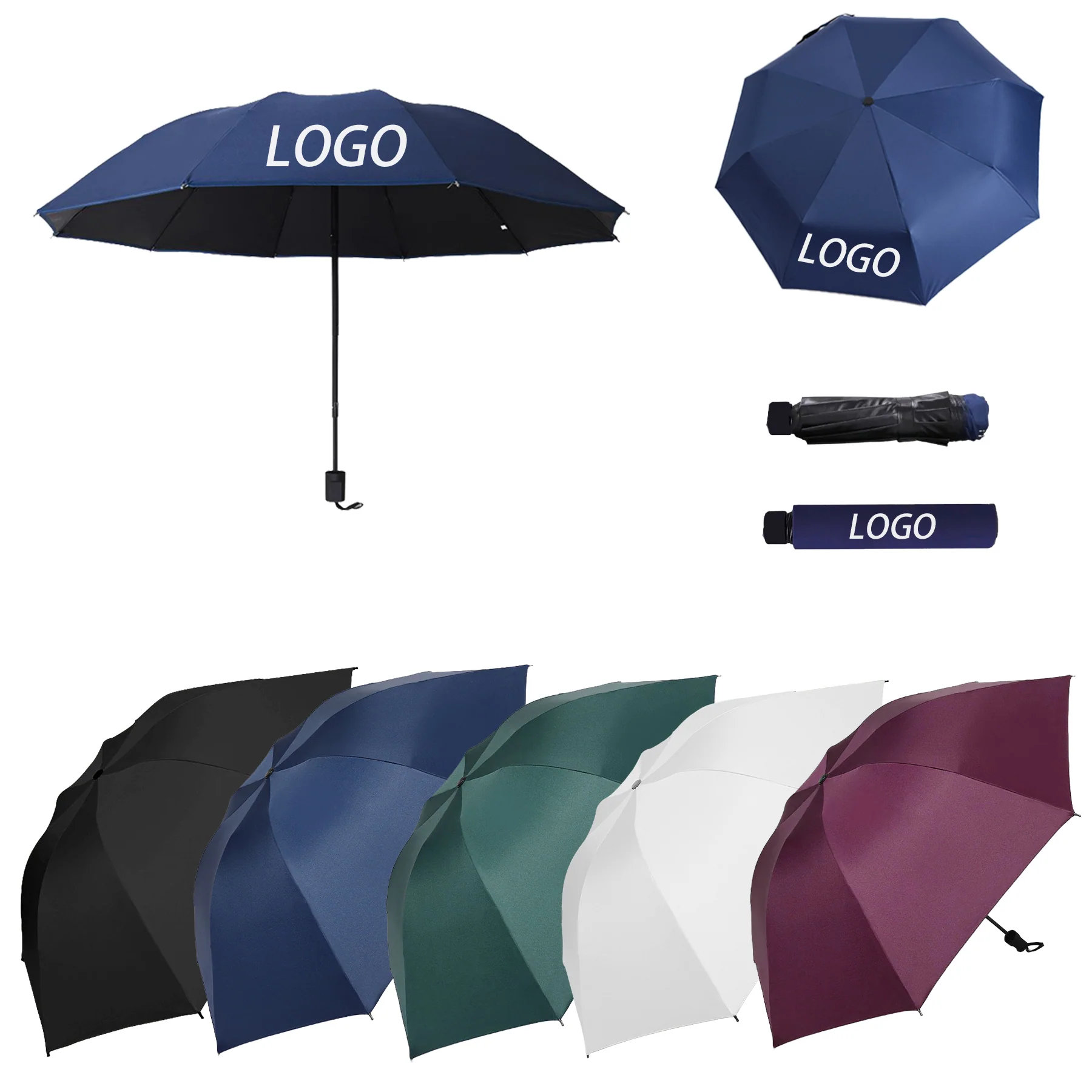 8-rib, Triple UV Protection Umbrella（26.8