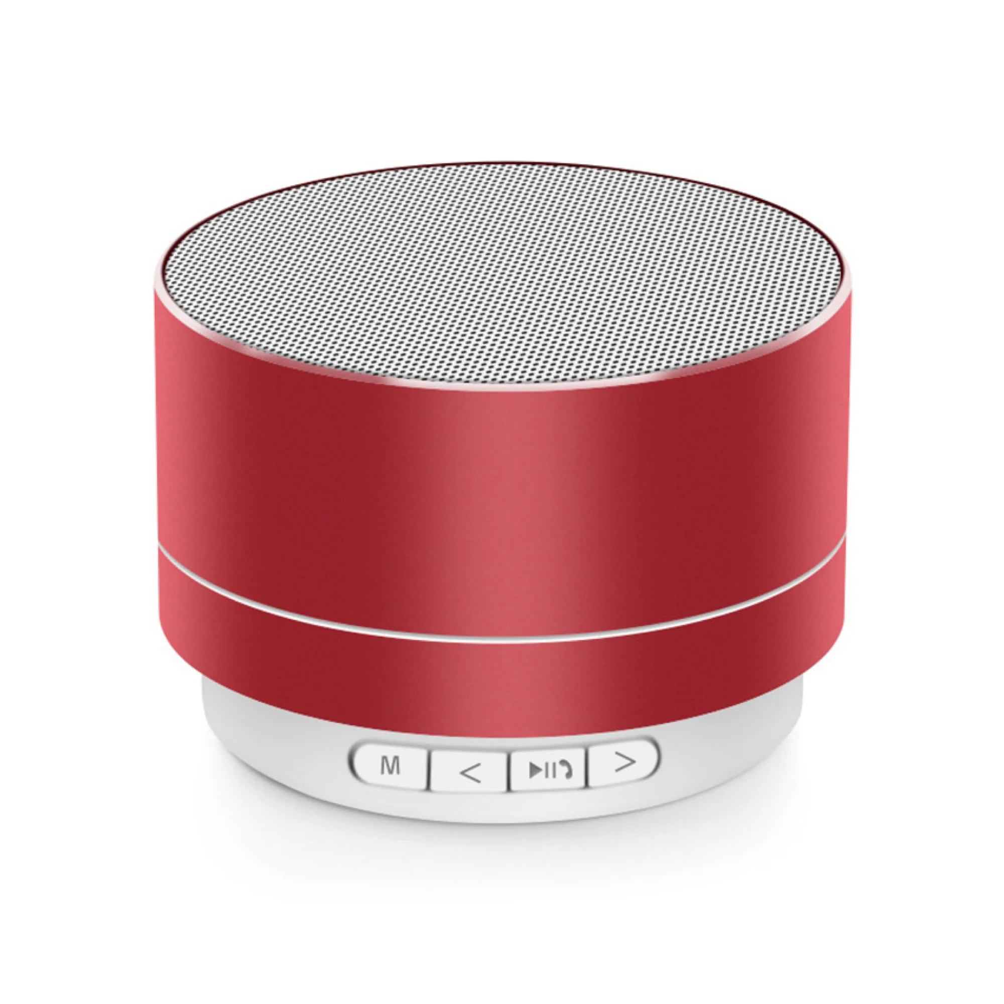 Portable Metal Bluetooth Speaker With Led Light