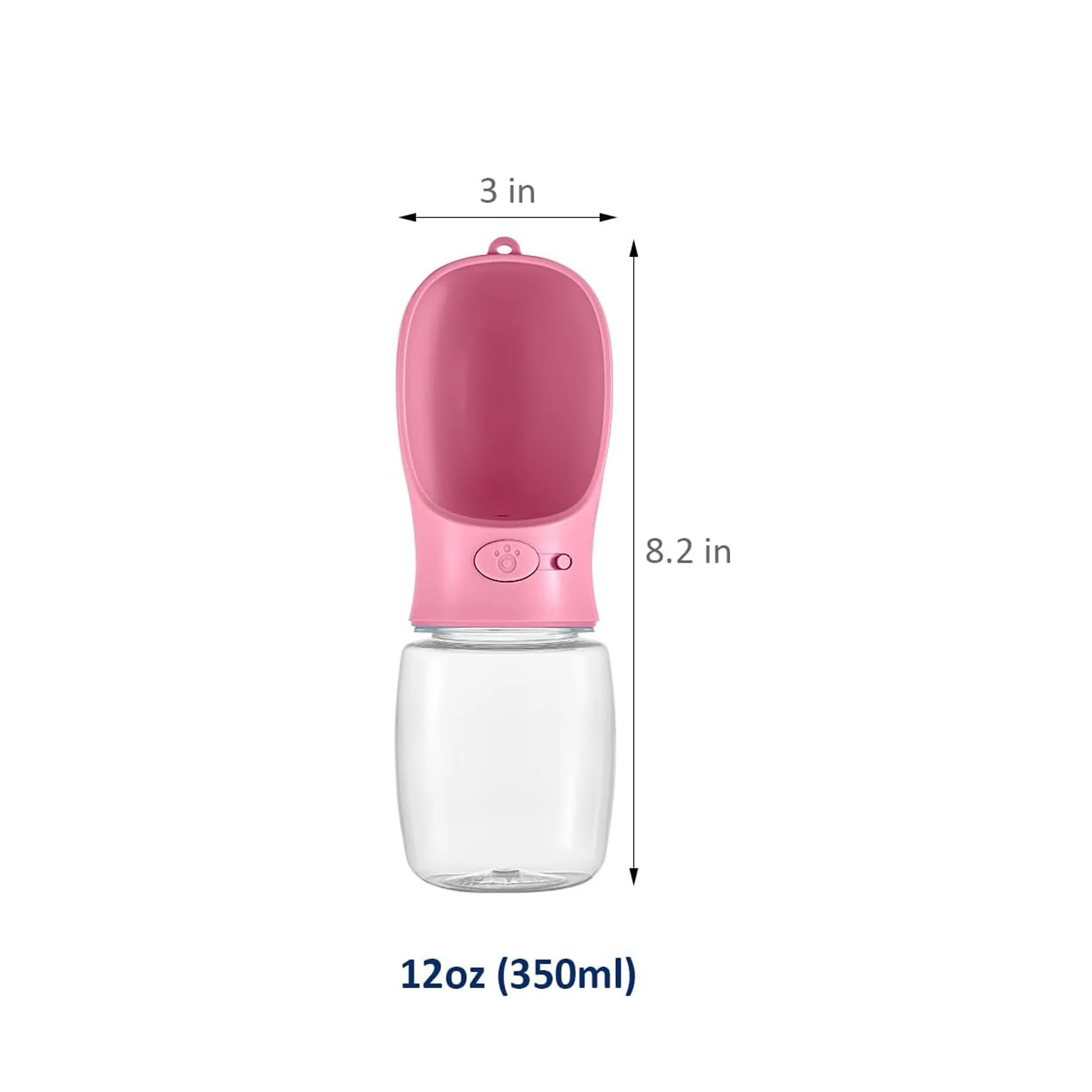 12Oz Portable Dog Water Bottle