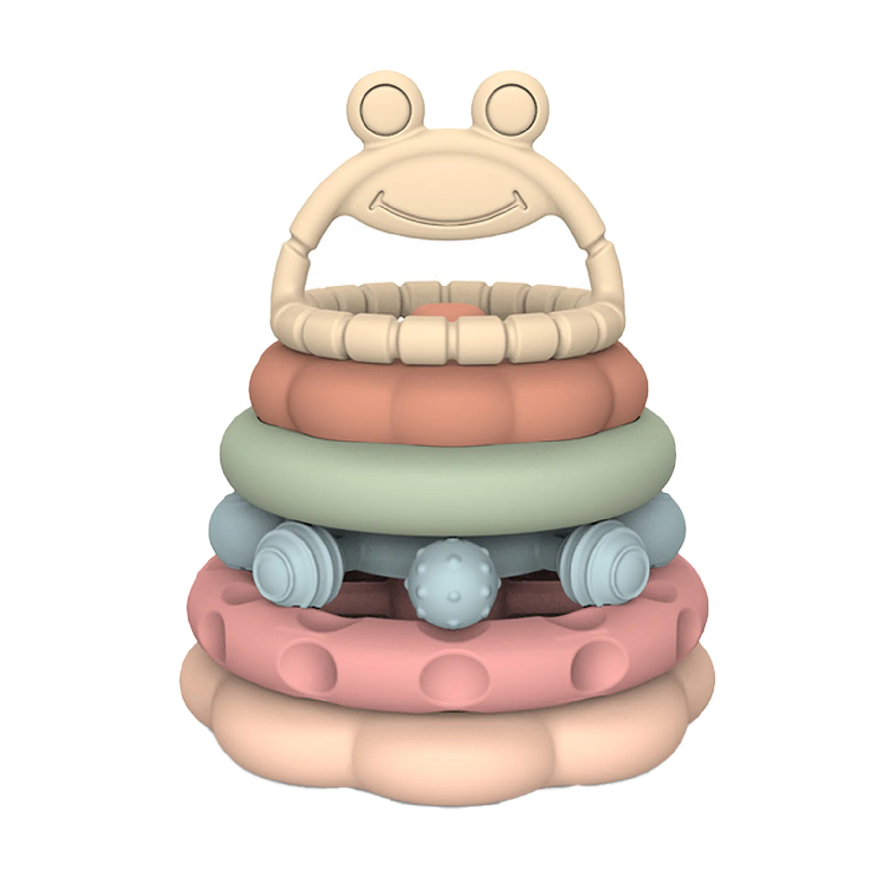 Baby Silicone Stacking Cups Toy