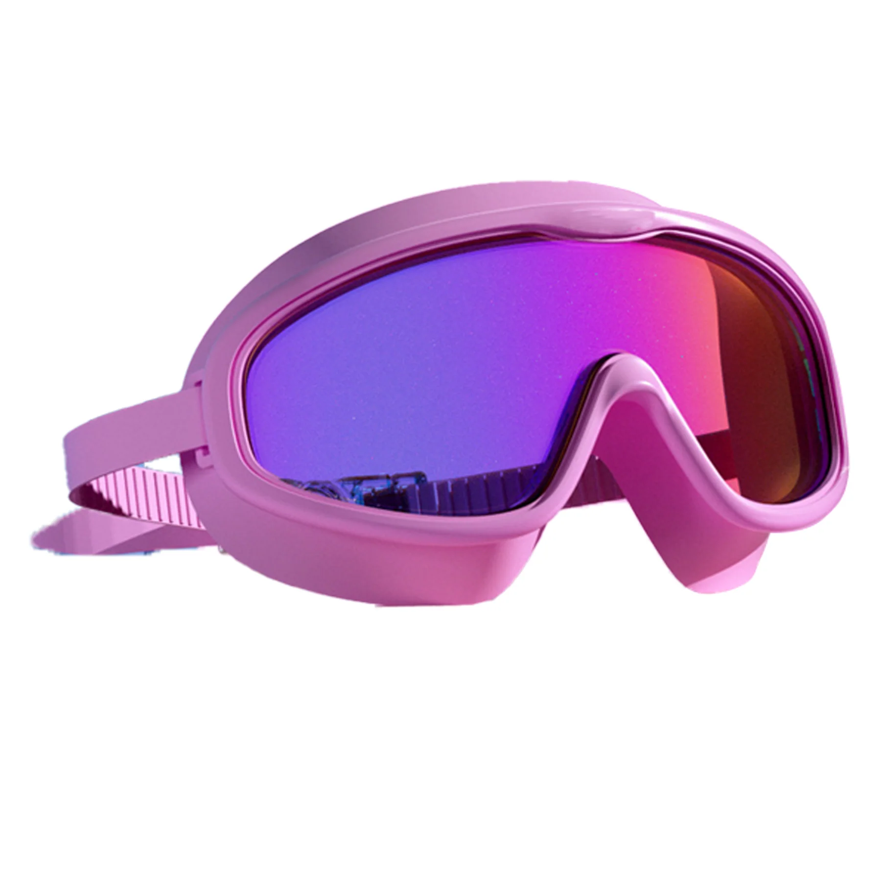 Adult Large Frame Hd Anti-Fog Swimming Goggles