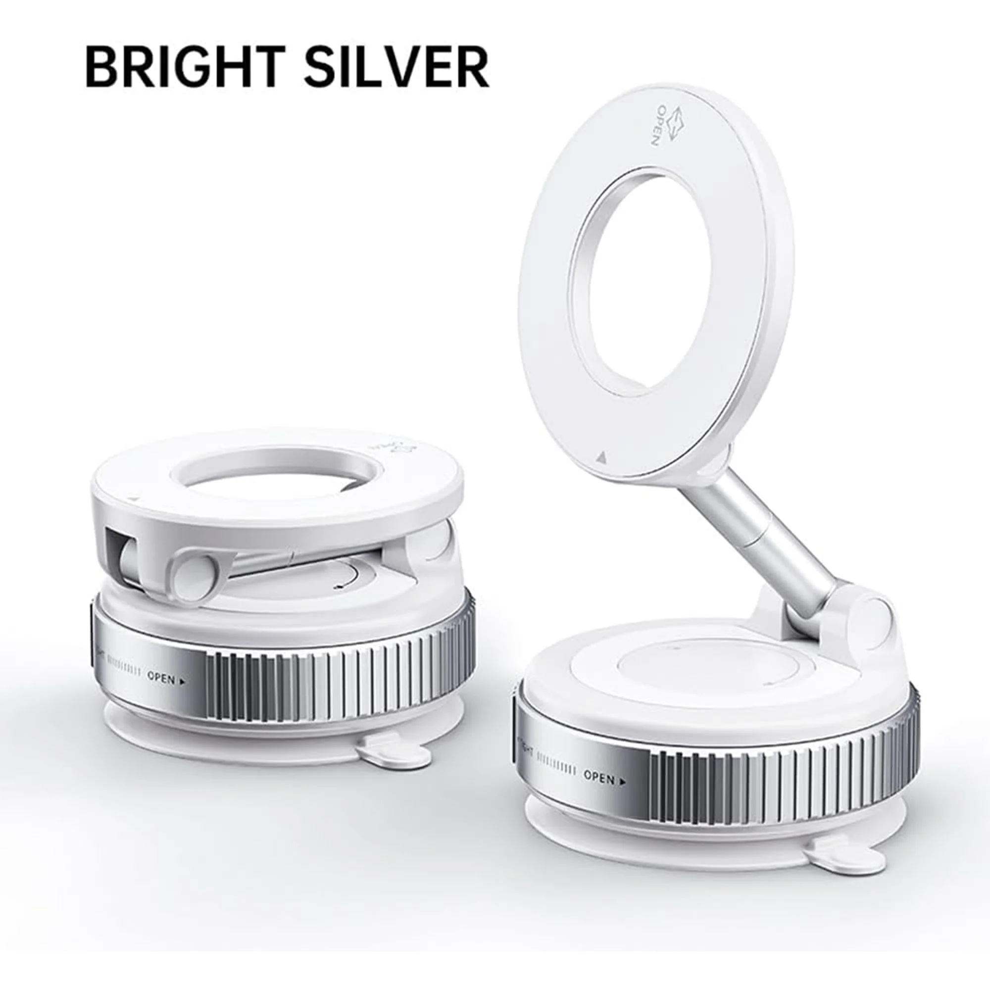 Vacuum Magnetic Car Phone Holder