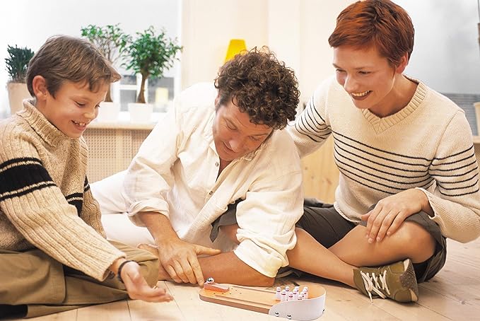 Tabletop Wooden Bowling Game