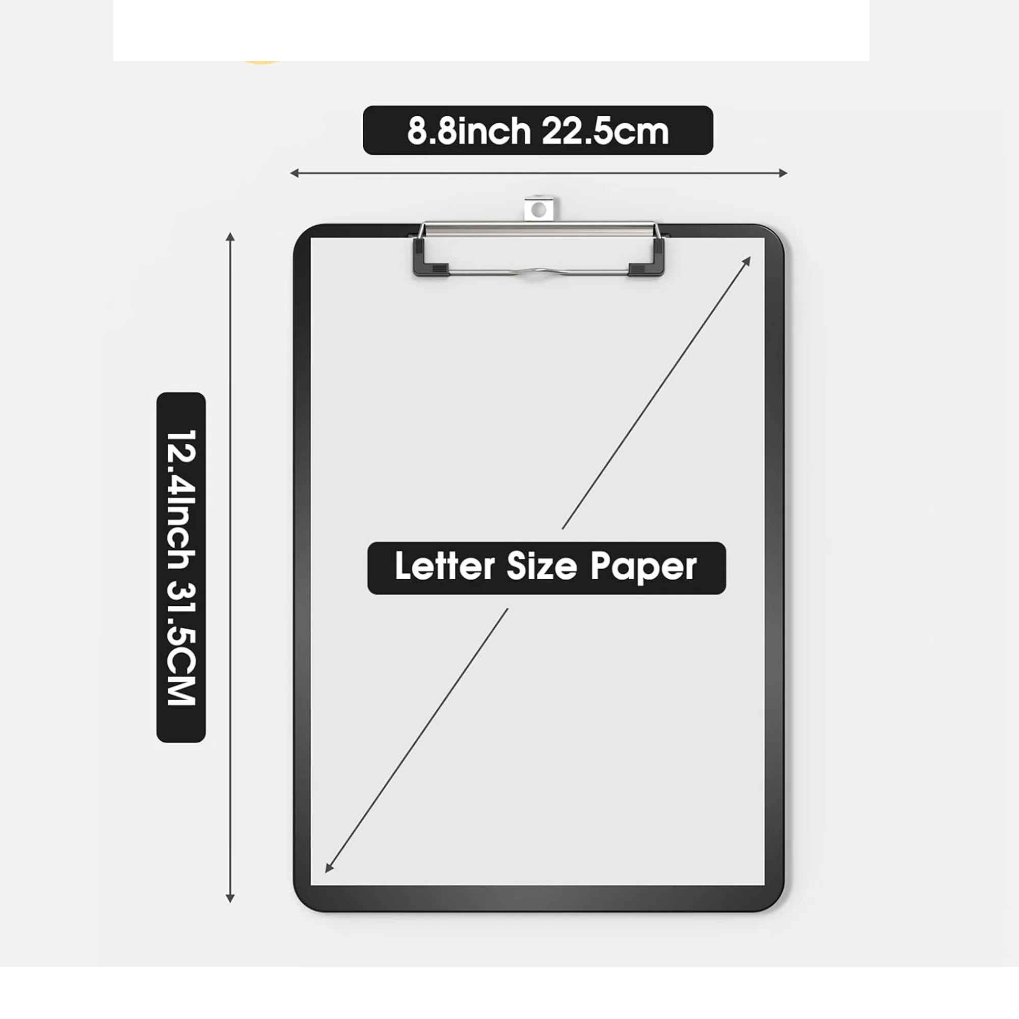 A4 Size Plastic Clipboard