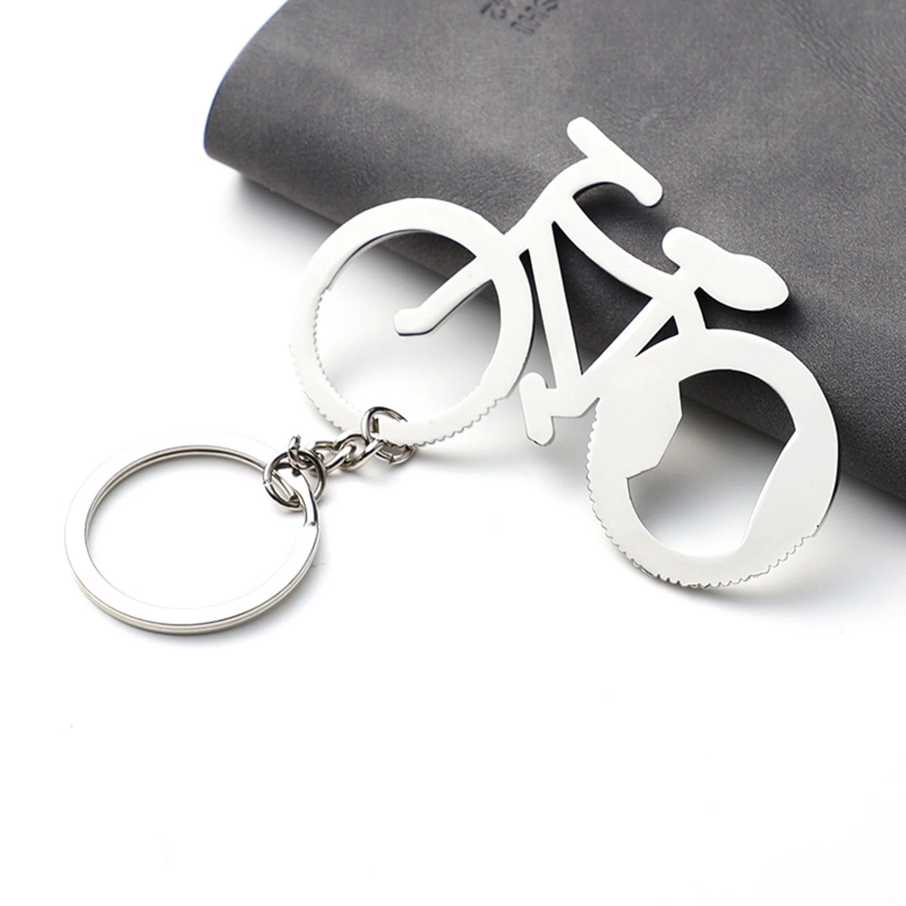 Bike Bottle Opener Keychain For Bicycle Lovers