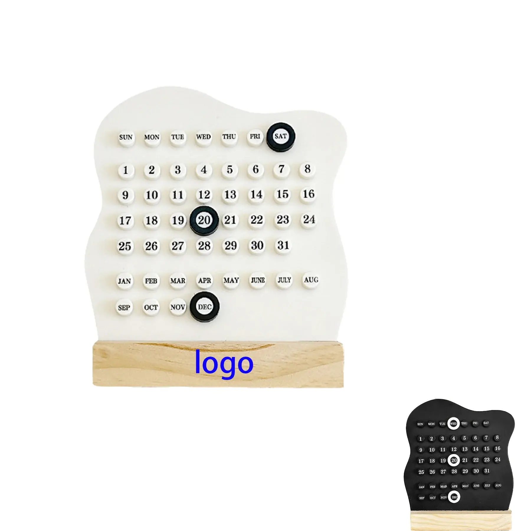 DIY Ring Perpetual Desk Calendar