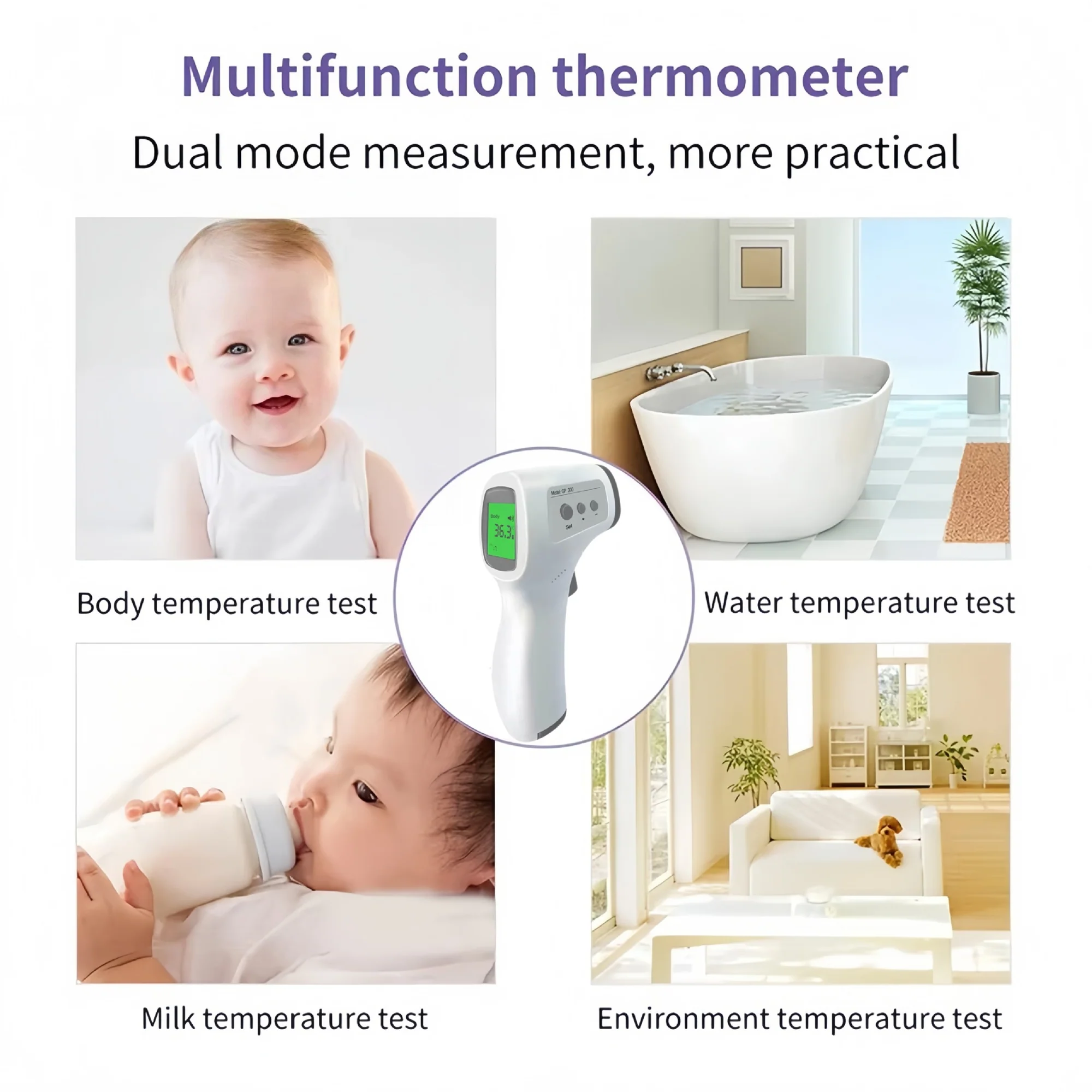 Infrared Thermometer Forehead Non-Contact