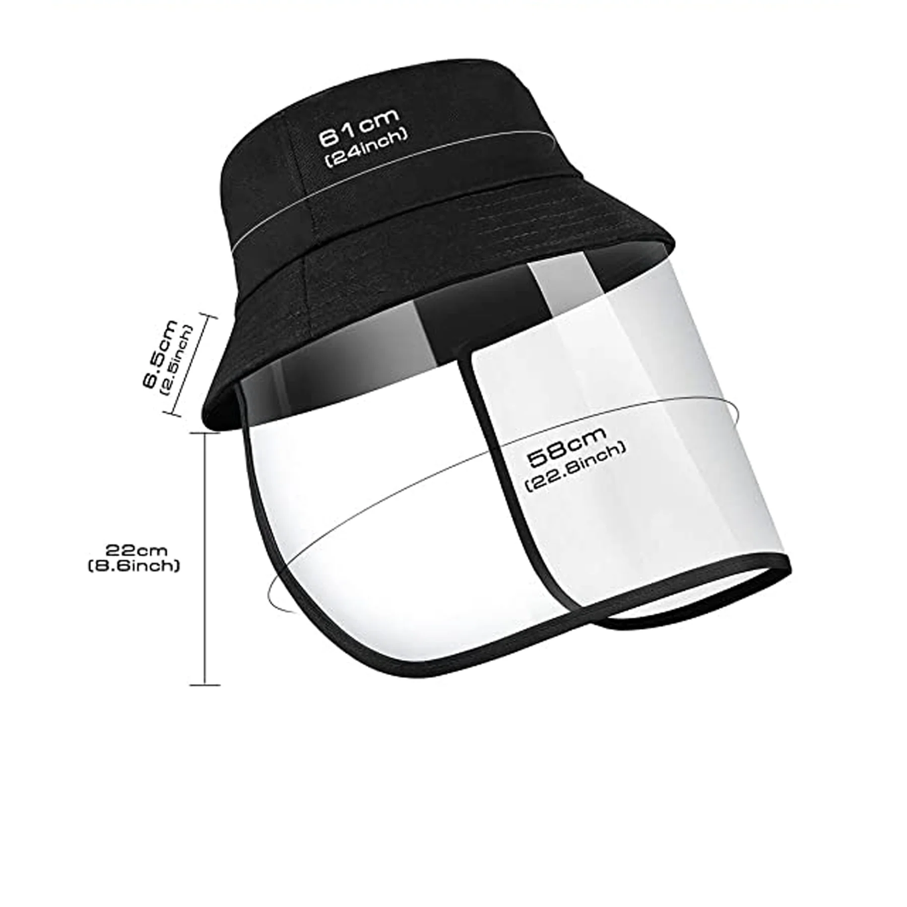 Removable Child Anti-Dust Hats