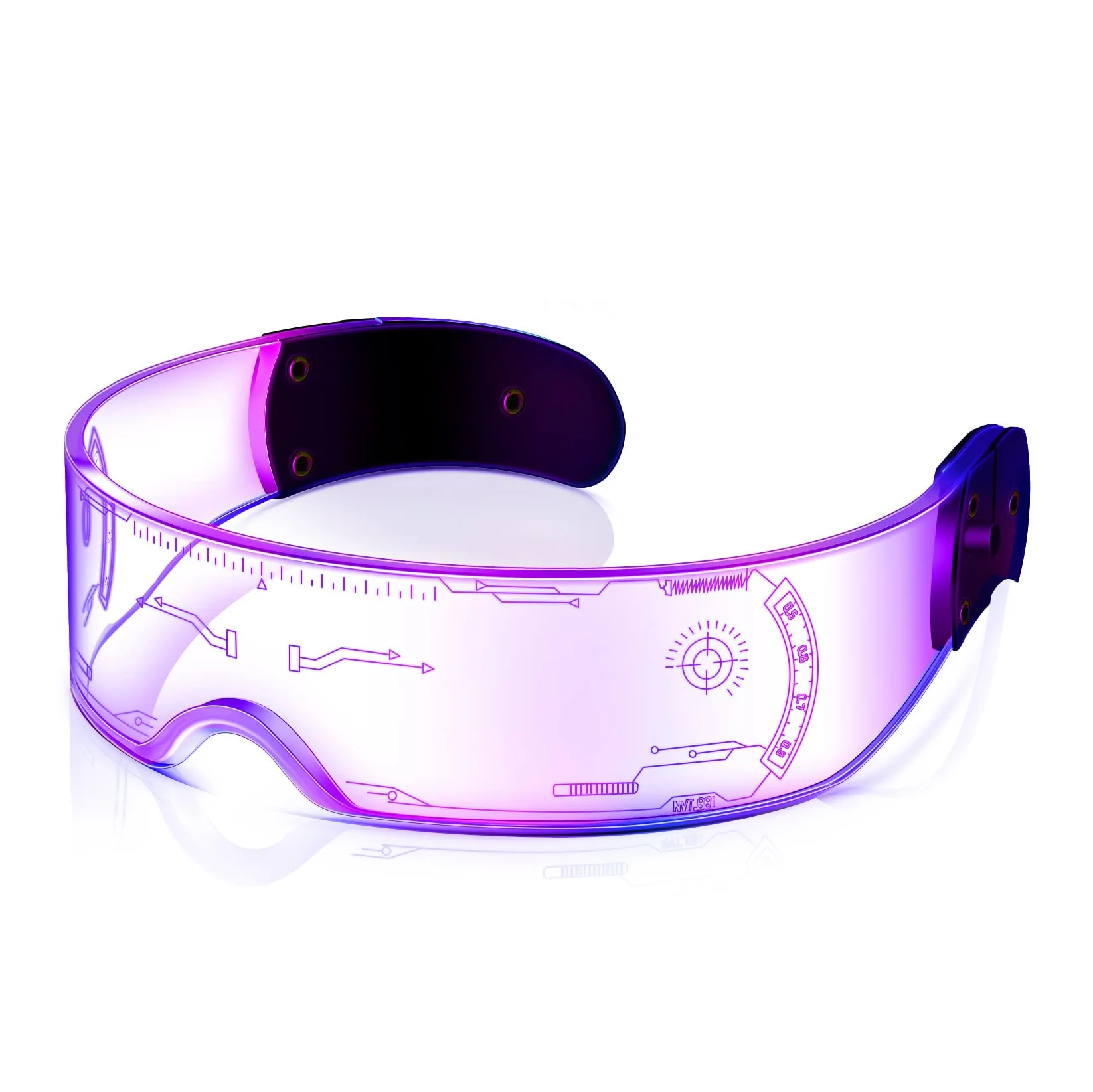 LED Visor Glasses