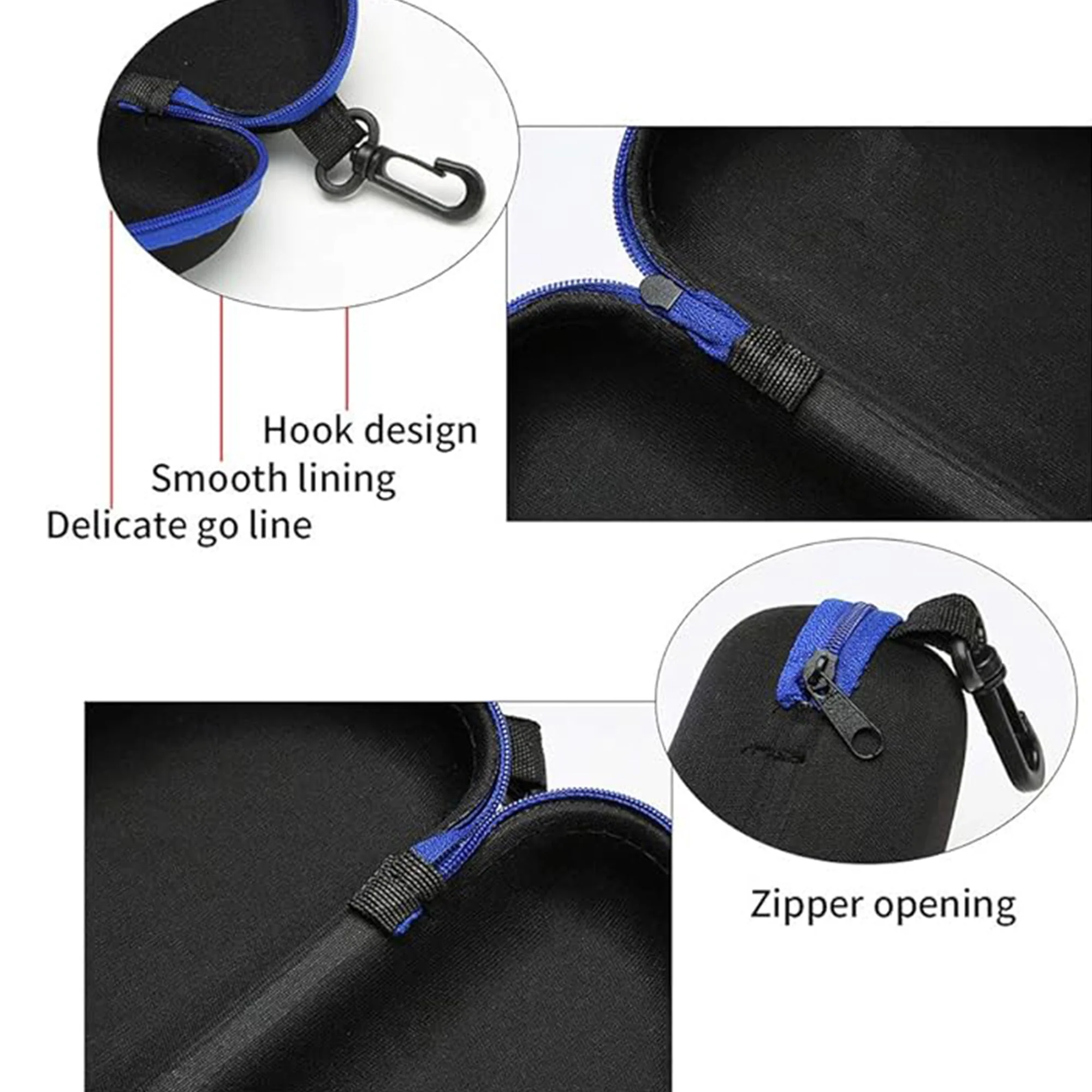 Sunglasses Case With Zipper