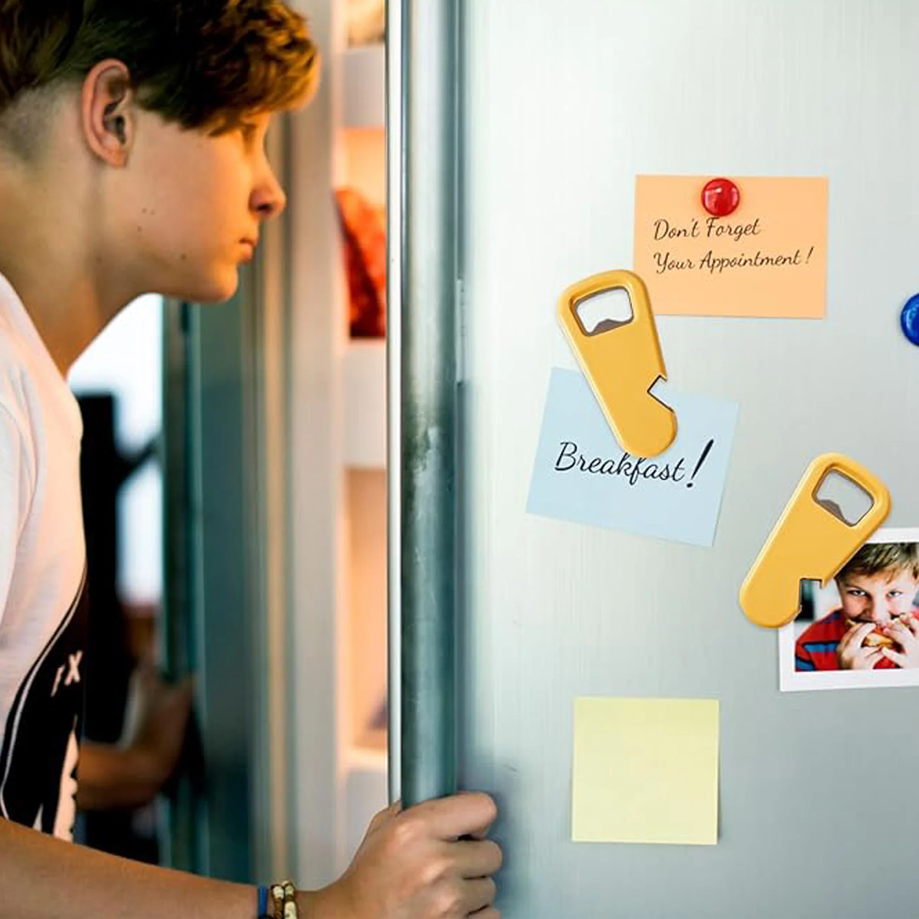 Multifunctional Magnetic Fridge Magnet Bottle Opener