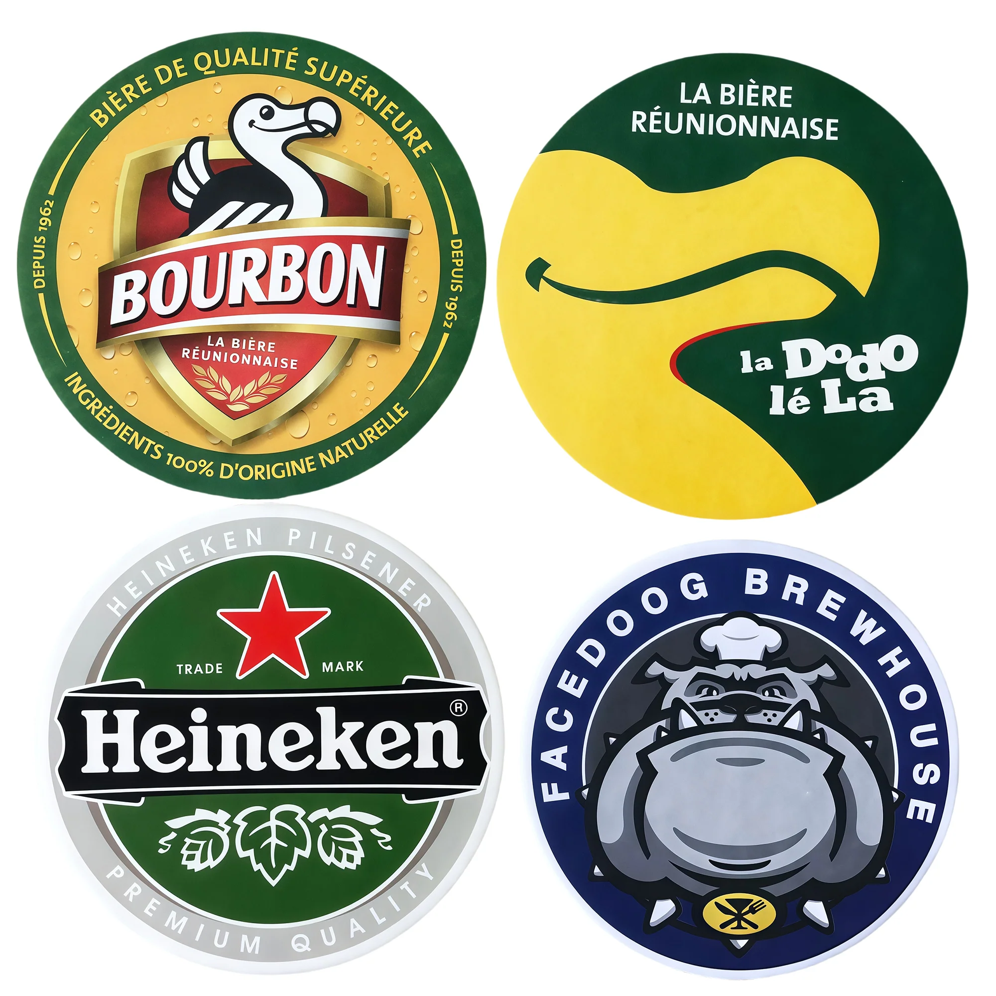 Customized Shape Absorbent Paper Coaster-Full Color