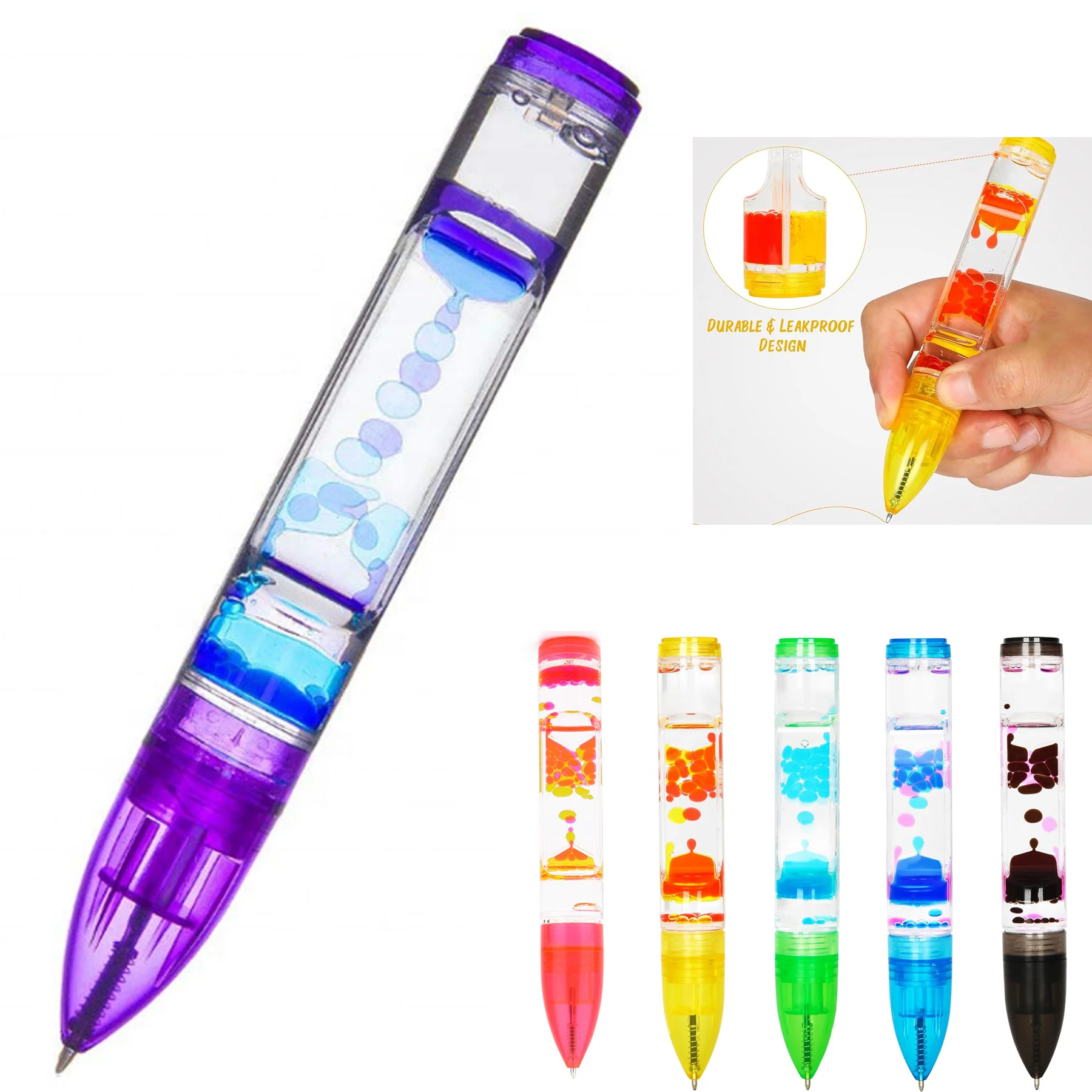 Liquid Motion Bubbler Pen Toy