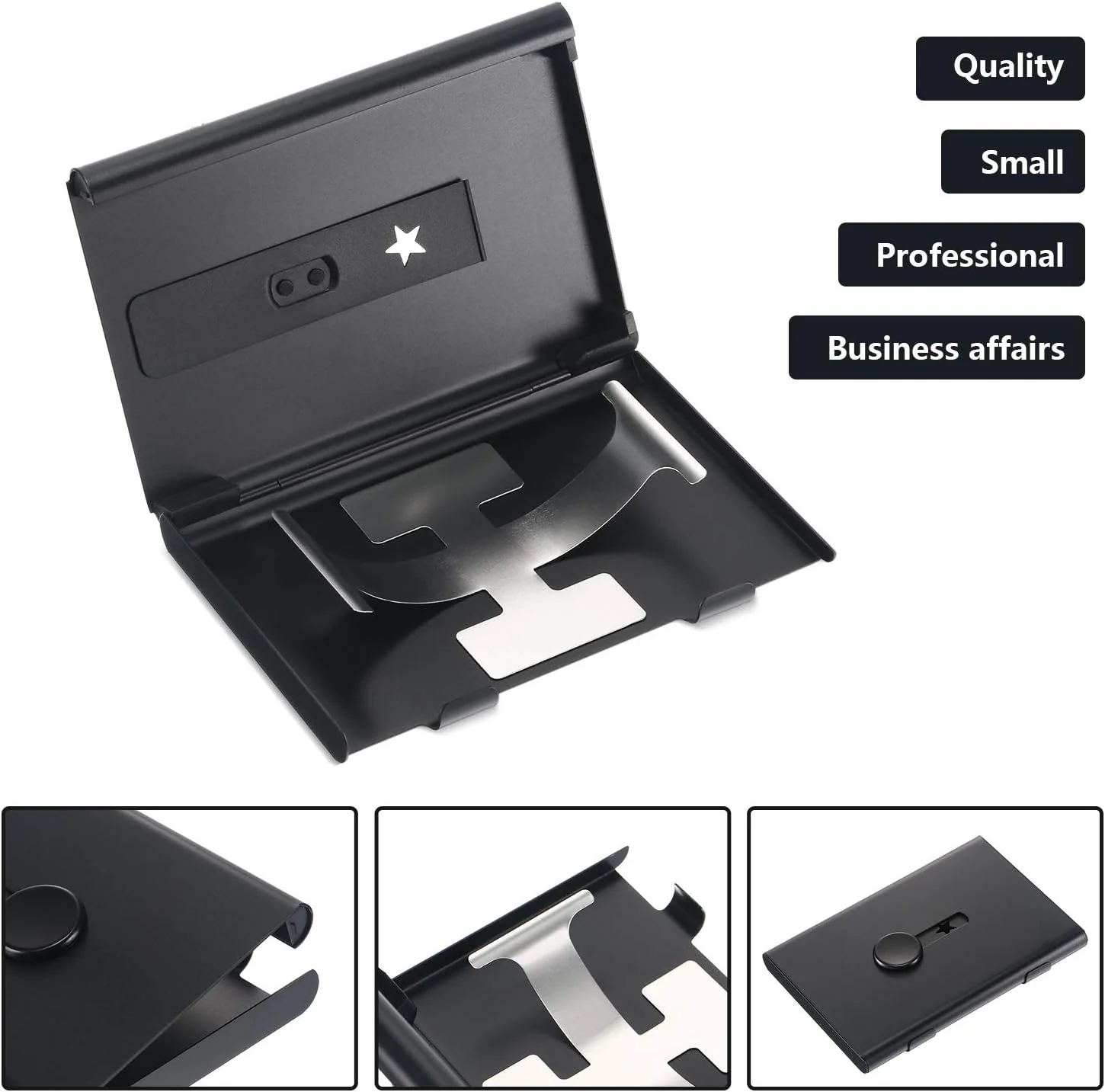 Stainless Steel Exquisite Gift Business Card Box