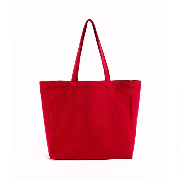 Custom Cotton Canvas Tote Bag For Eco-Friendly Use