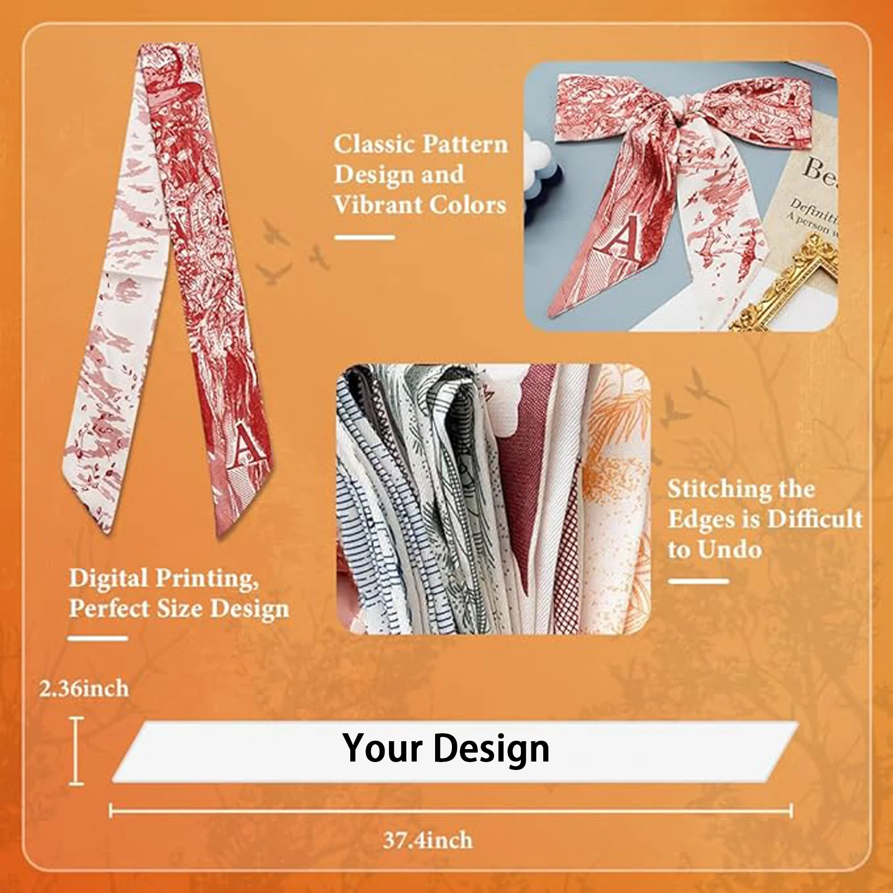Neckerchief Ribbon Scarf Band Hair