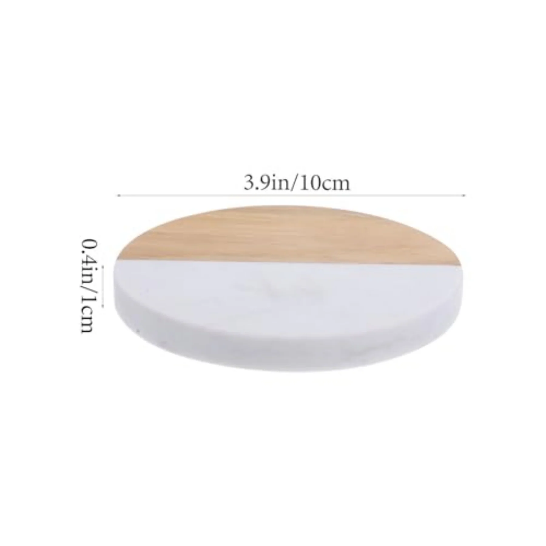 Wooden Round Square Coffee Placemat