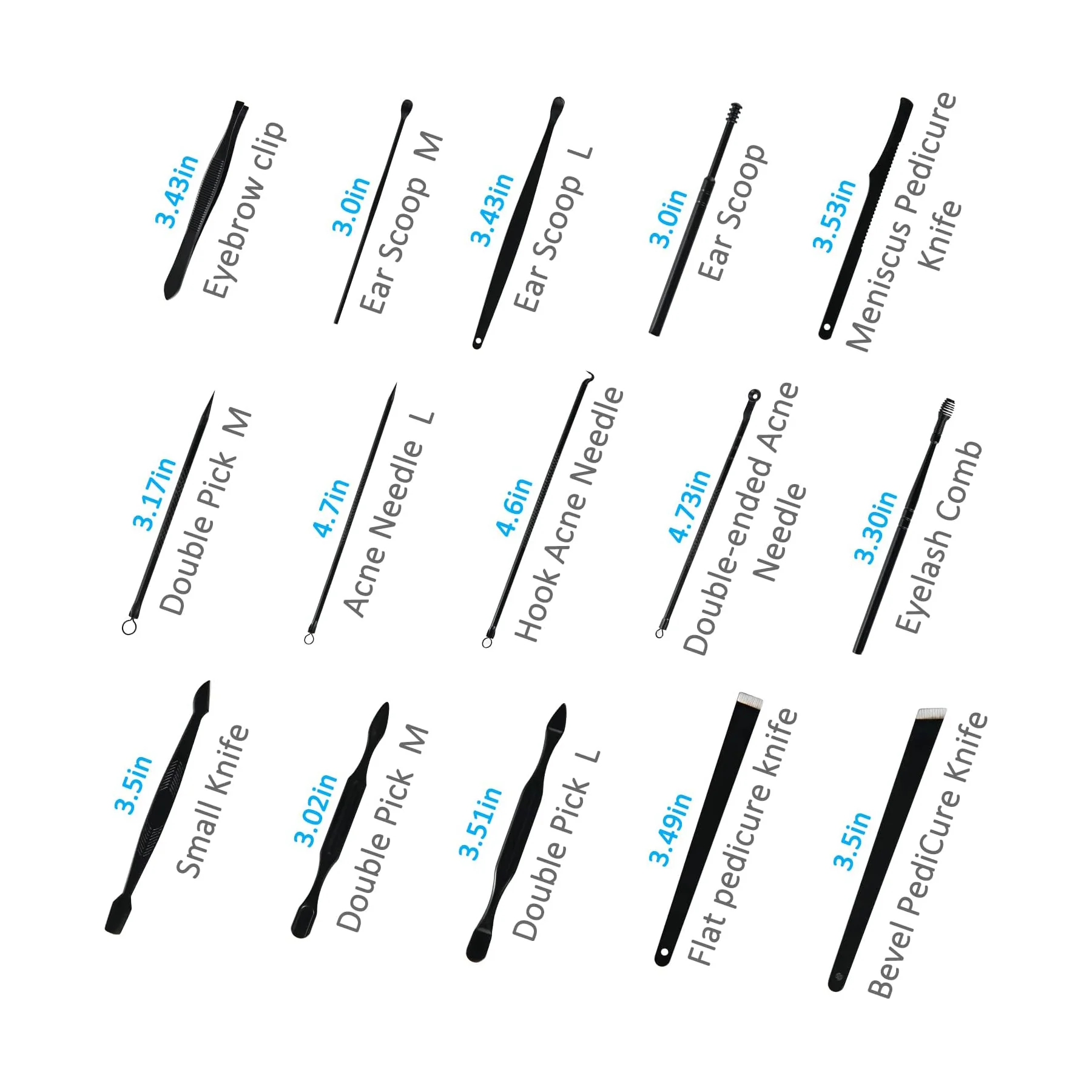 26-Piece Professional Nail Clipper Set