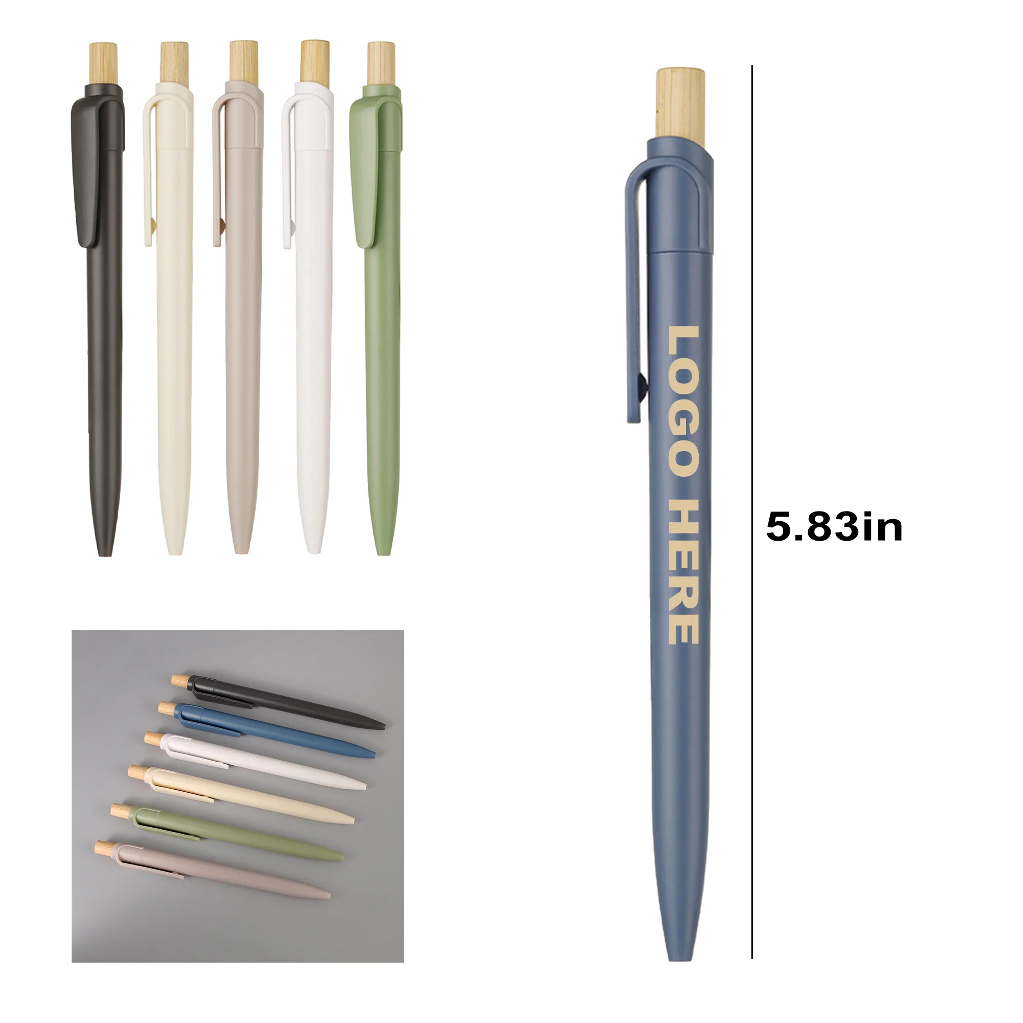 RABS Bamboo Wood Ballpoint Pen