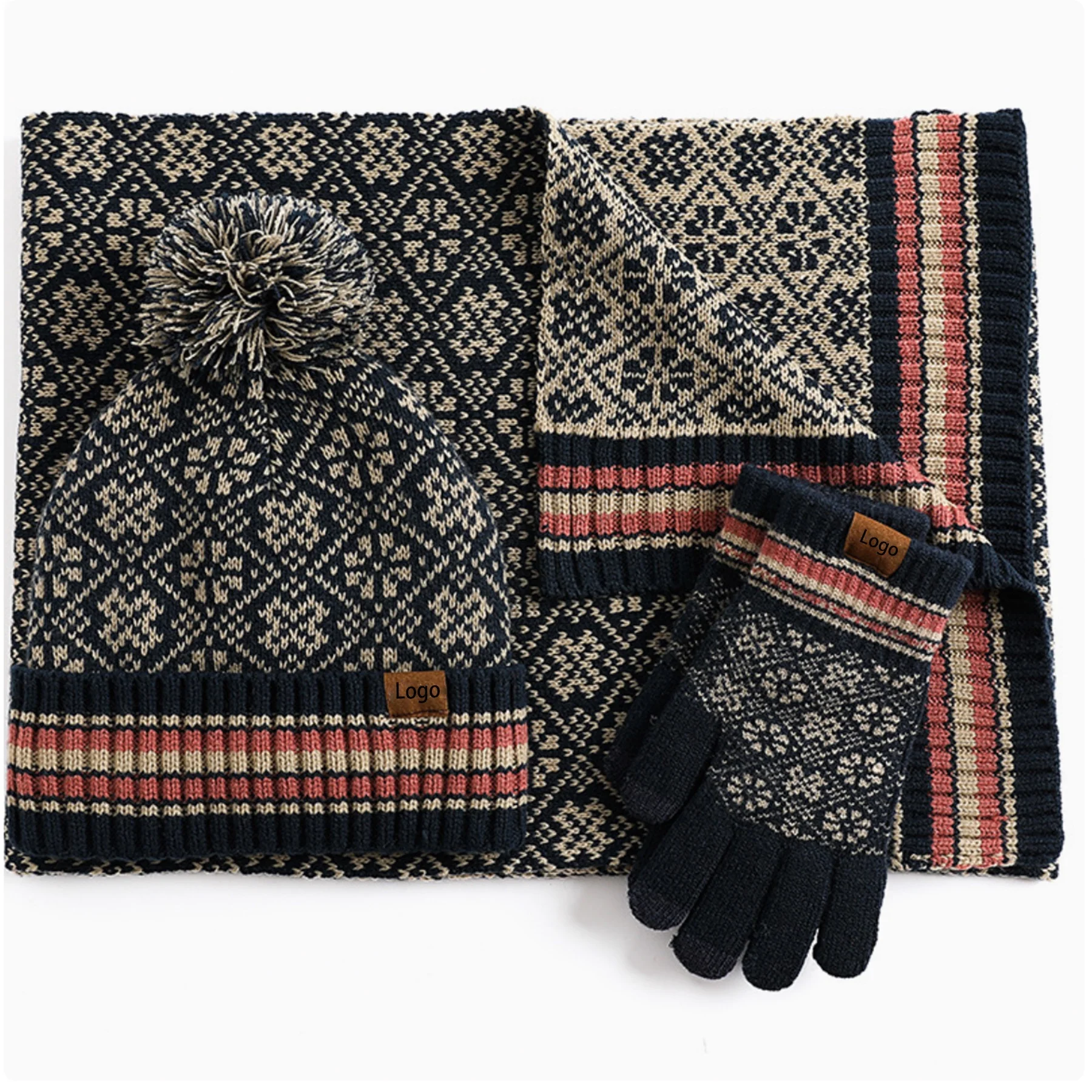 3-in-1 Knit Winter Warm Set