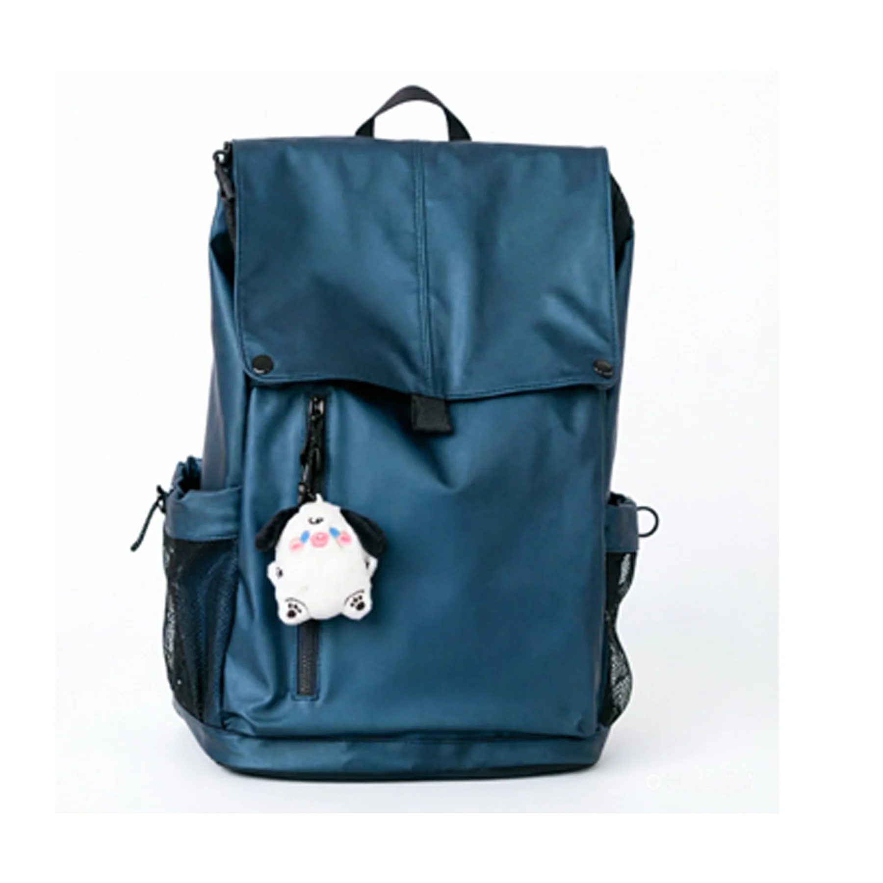 Solid Color Casual Backpack