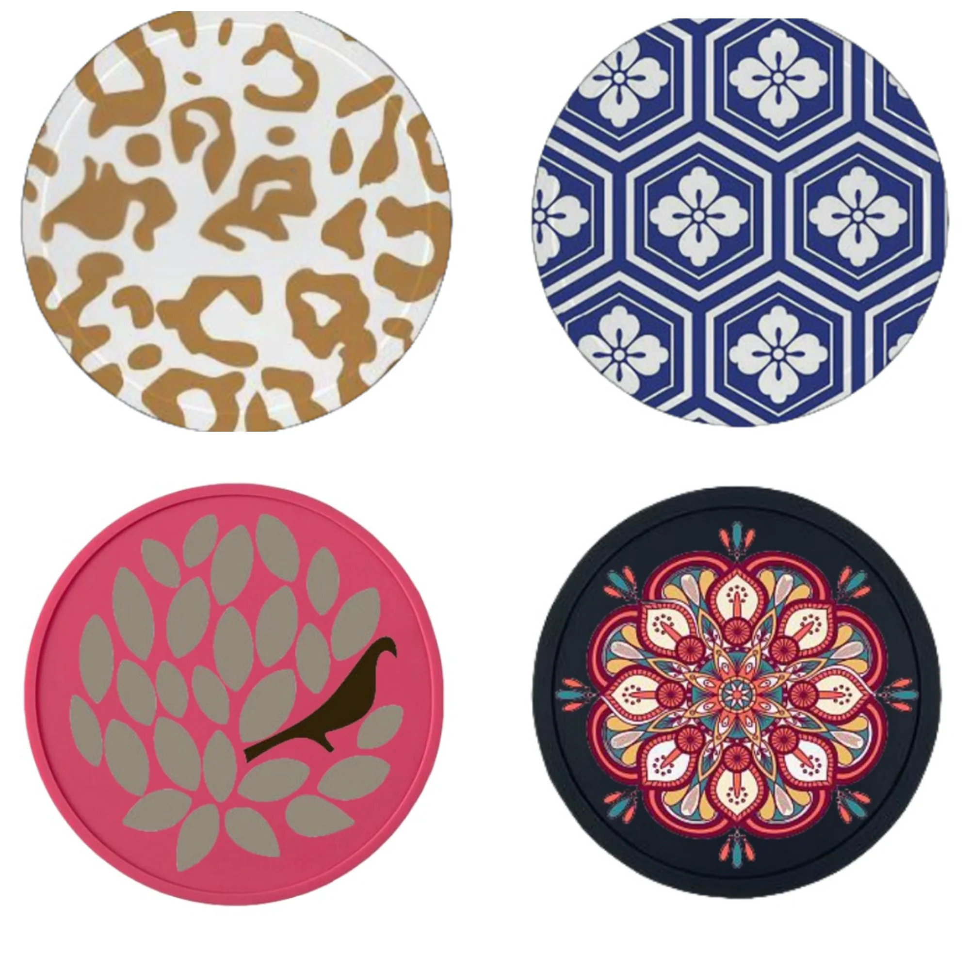 Silicone Round Jar Opener Coaster