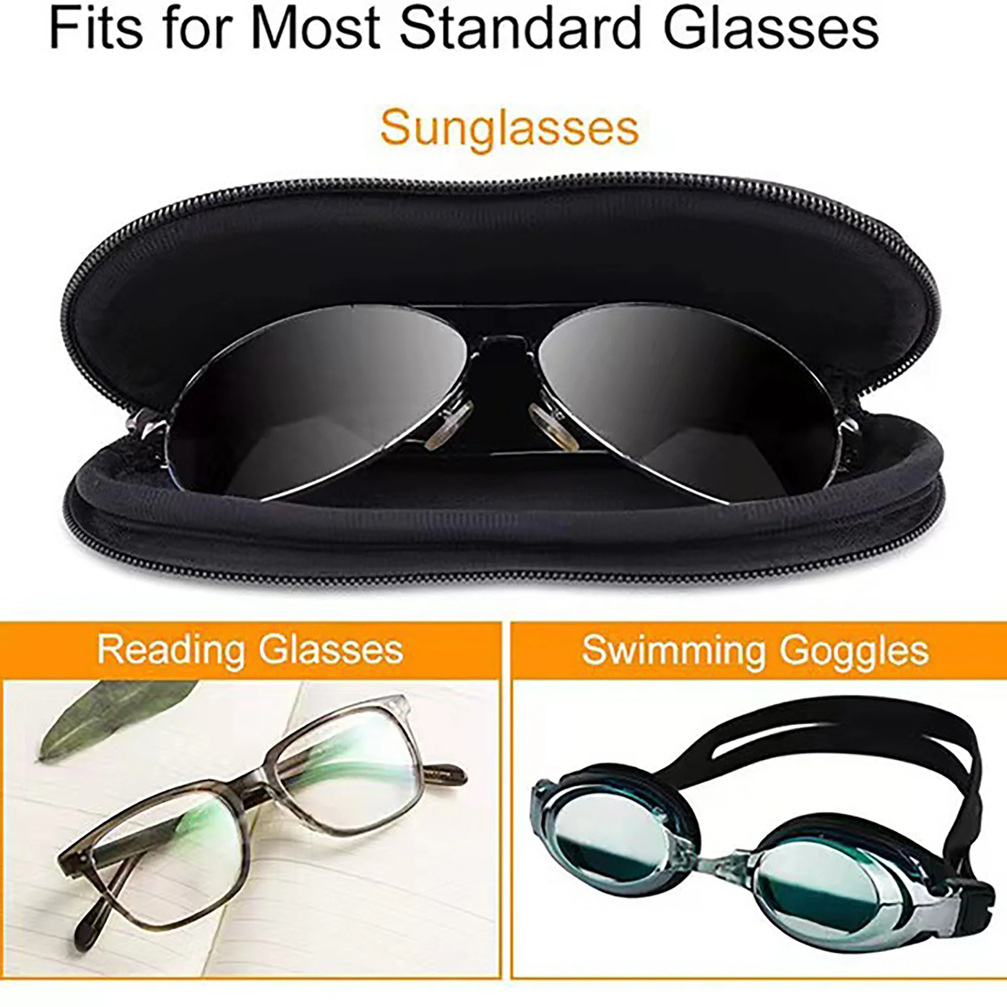 Neoprene Zipper Glasses Case