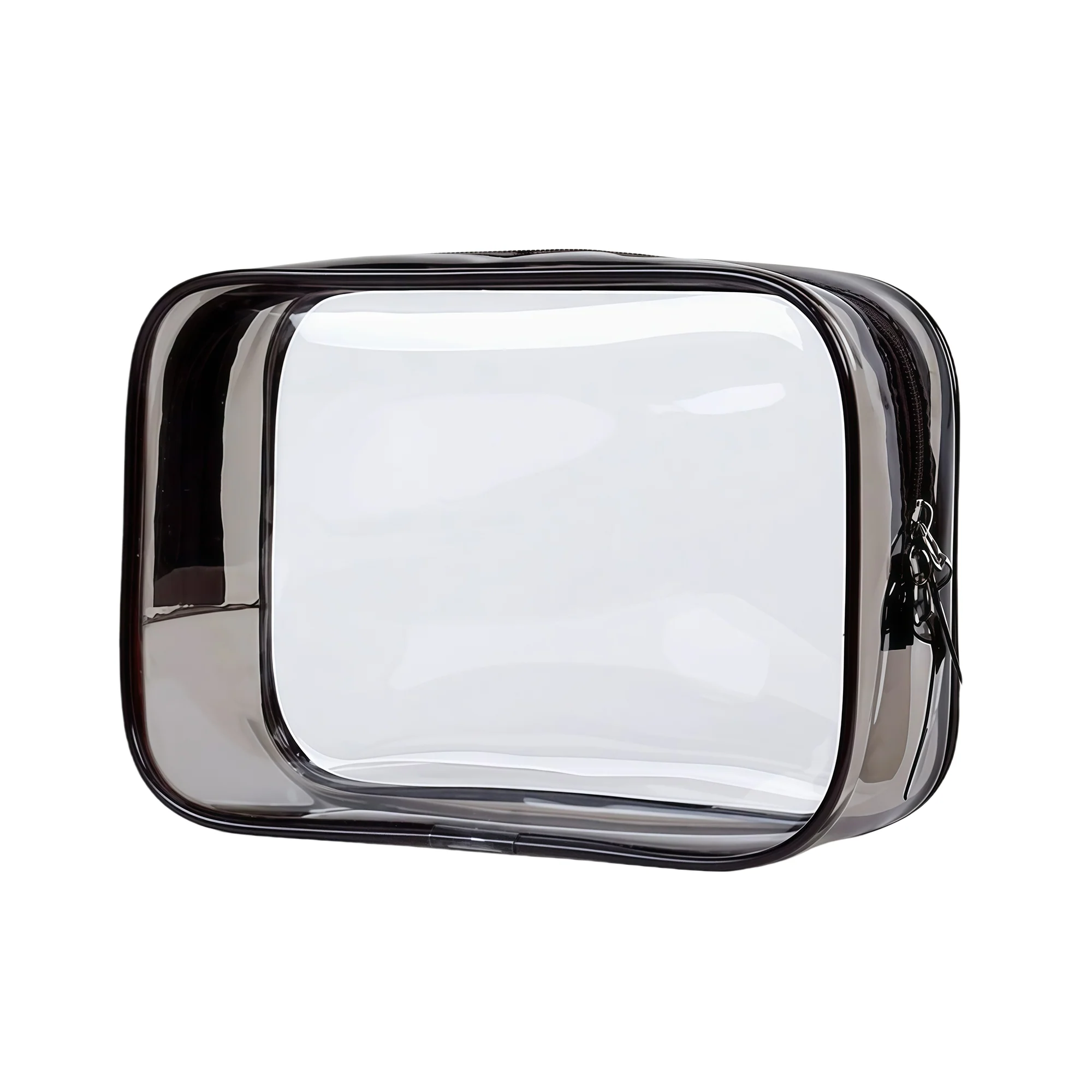 Clear Cosmetic Toiletry Bag With Zipper