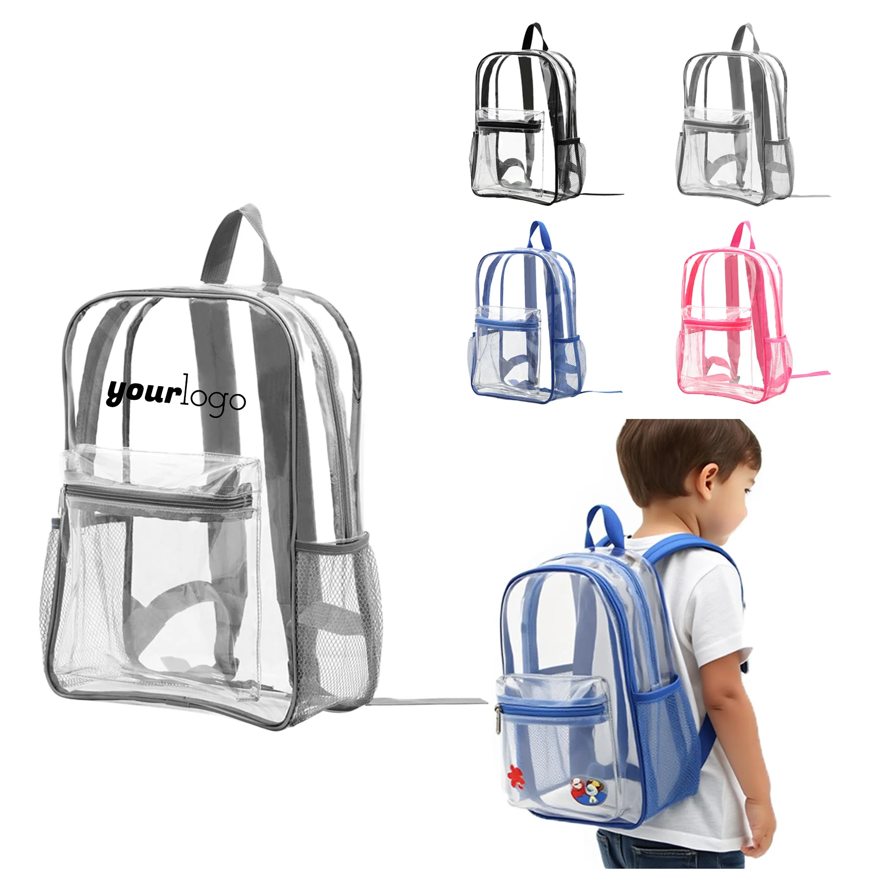 Waterproof Transparent Backpack