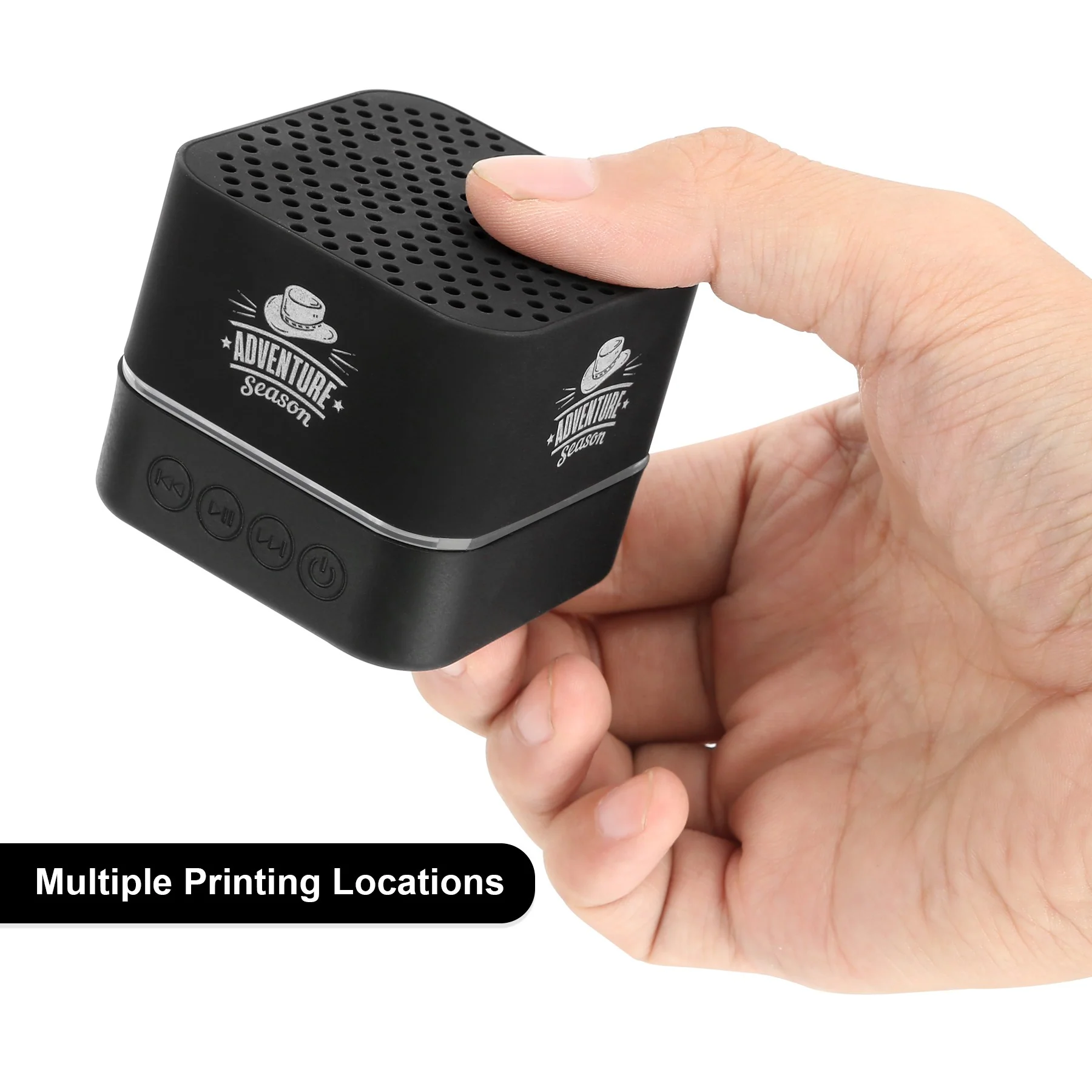 Mini LED Square Bluetooth Speaker