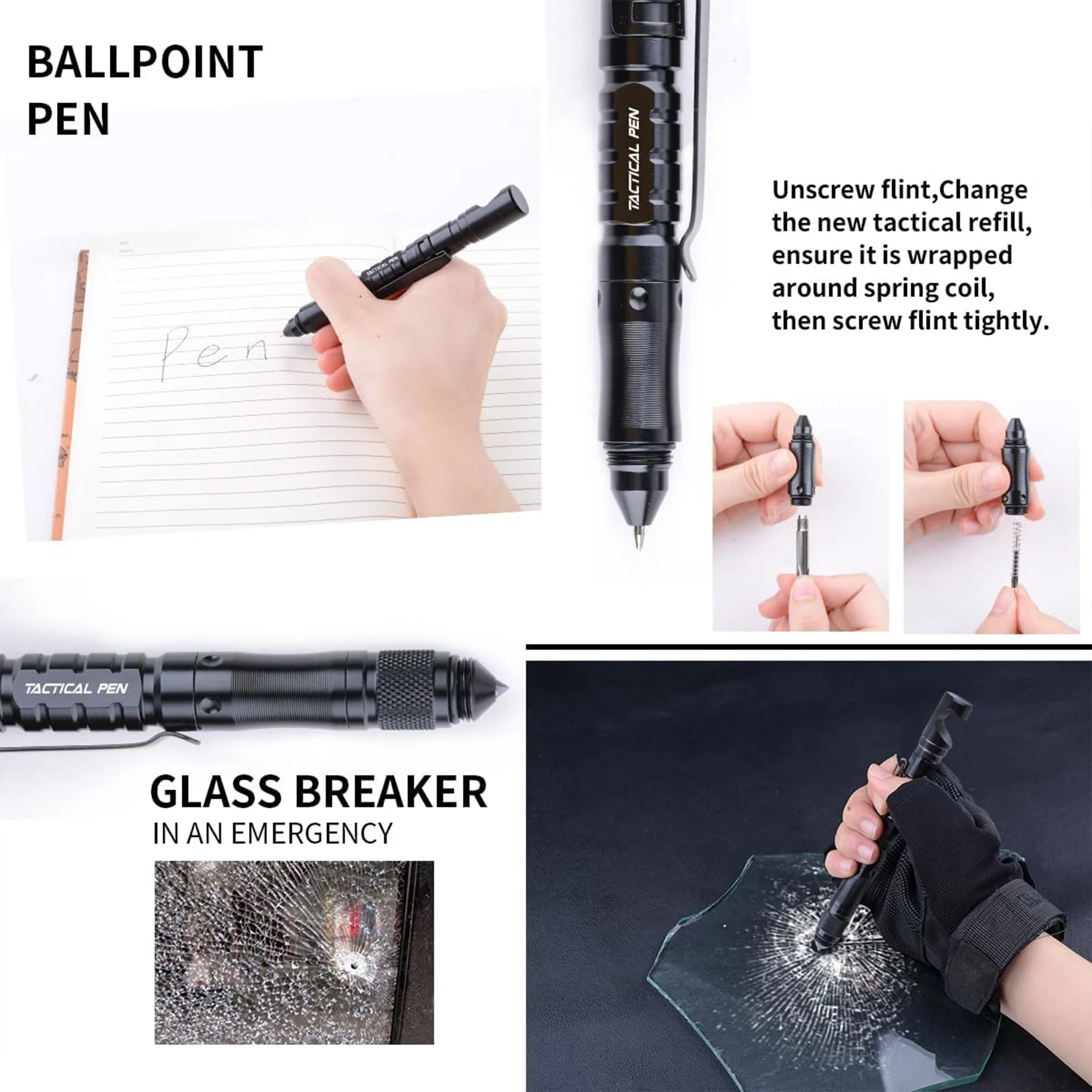 8 in 1 Multitool Tactical Pen