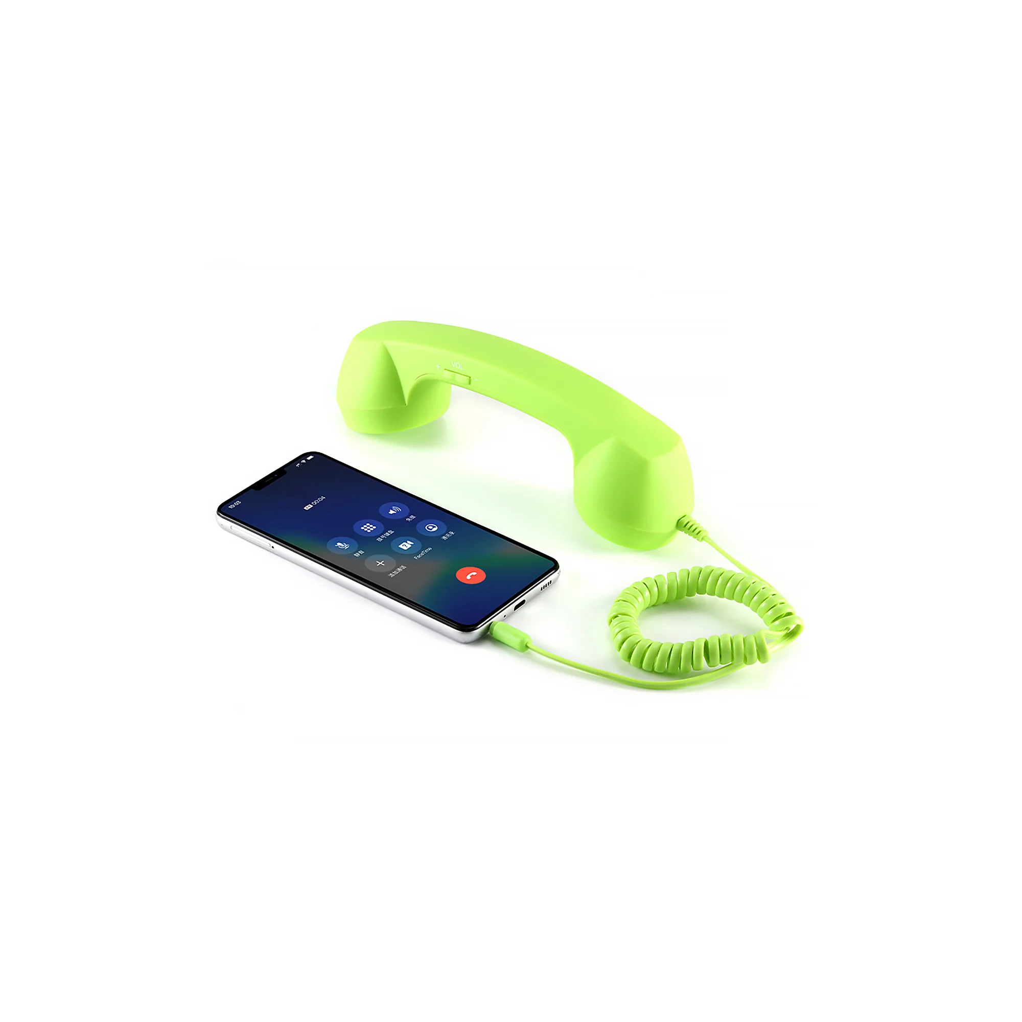 Retro Mobile Phone Handset Headphones