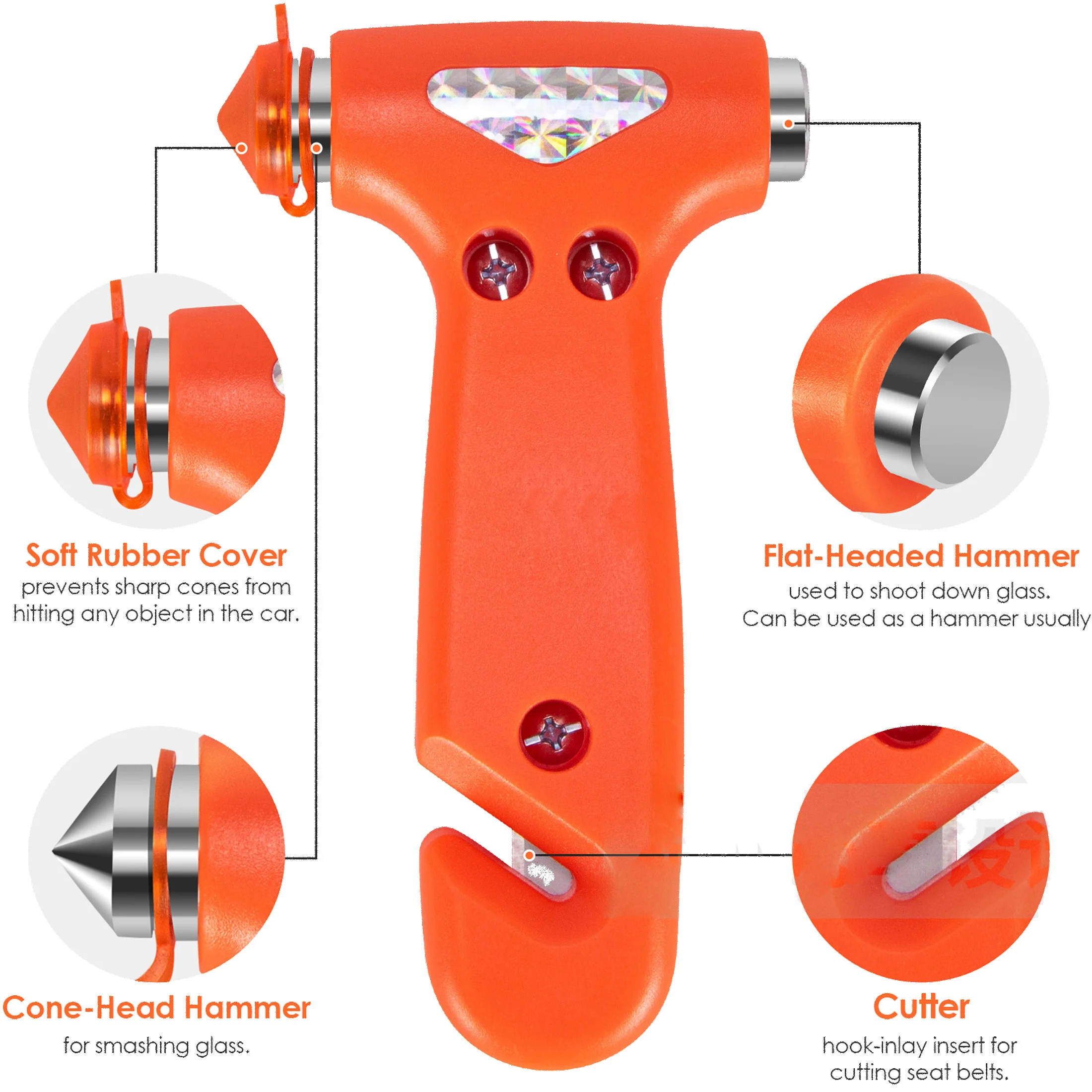 Car Safety Hammer